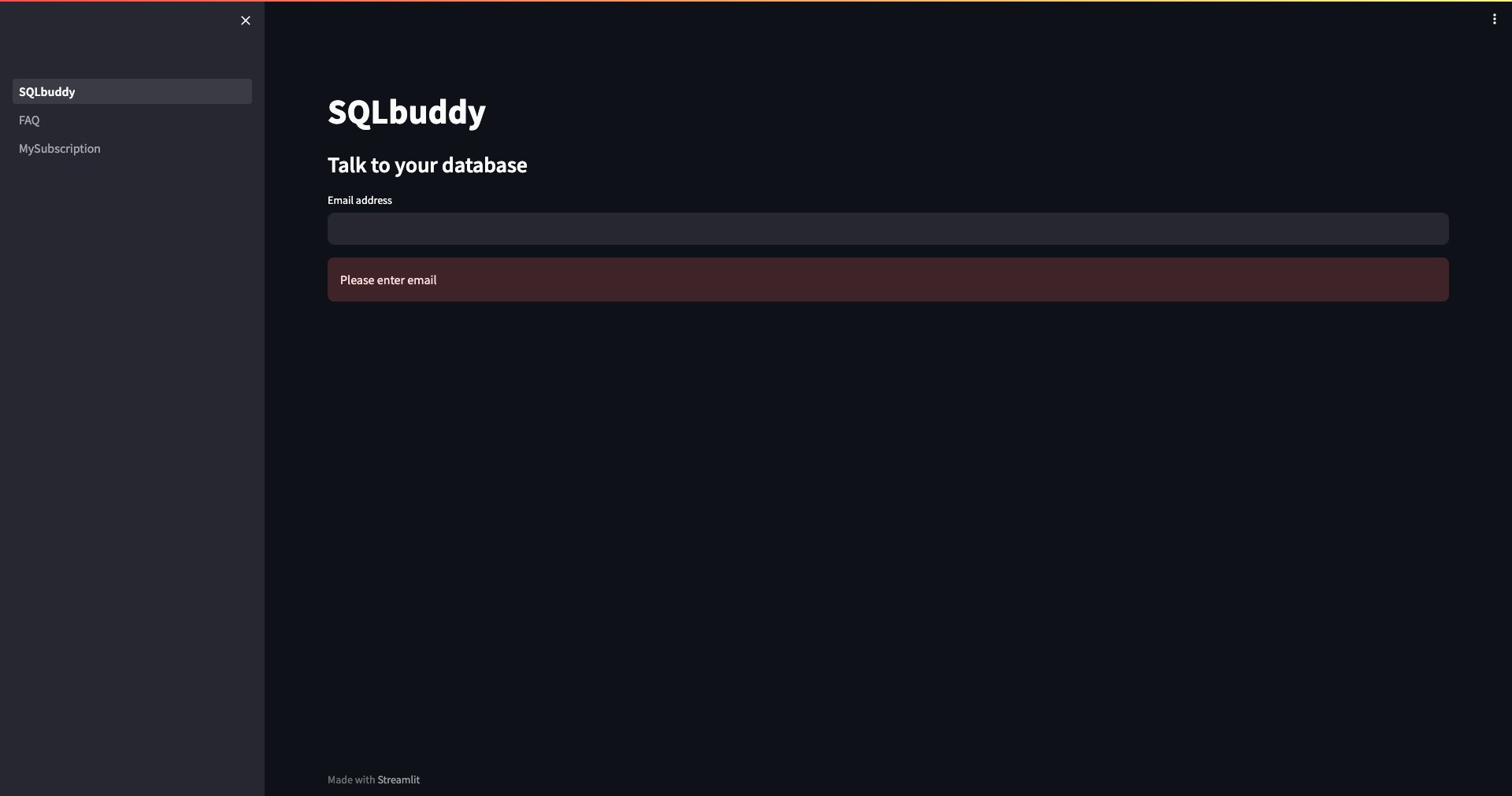SQLbuddy Screenshot