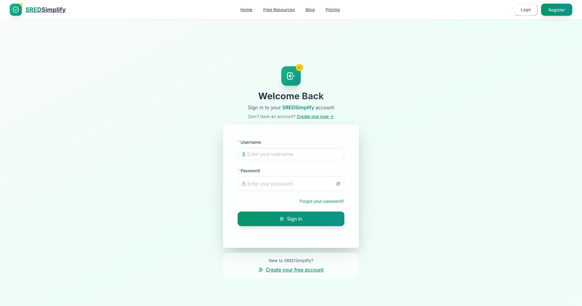 SREDSimplify Screenshot