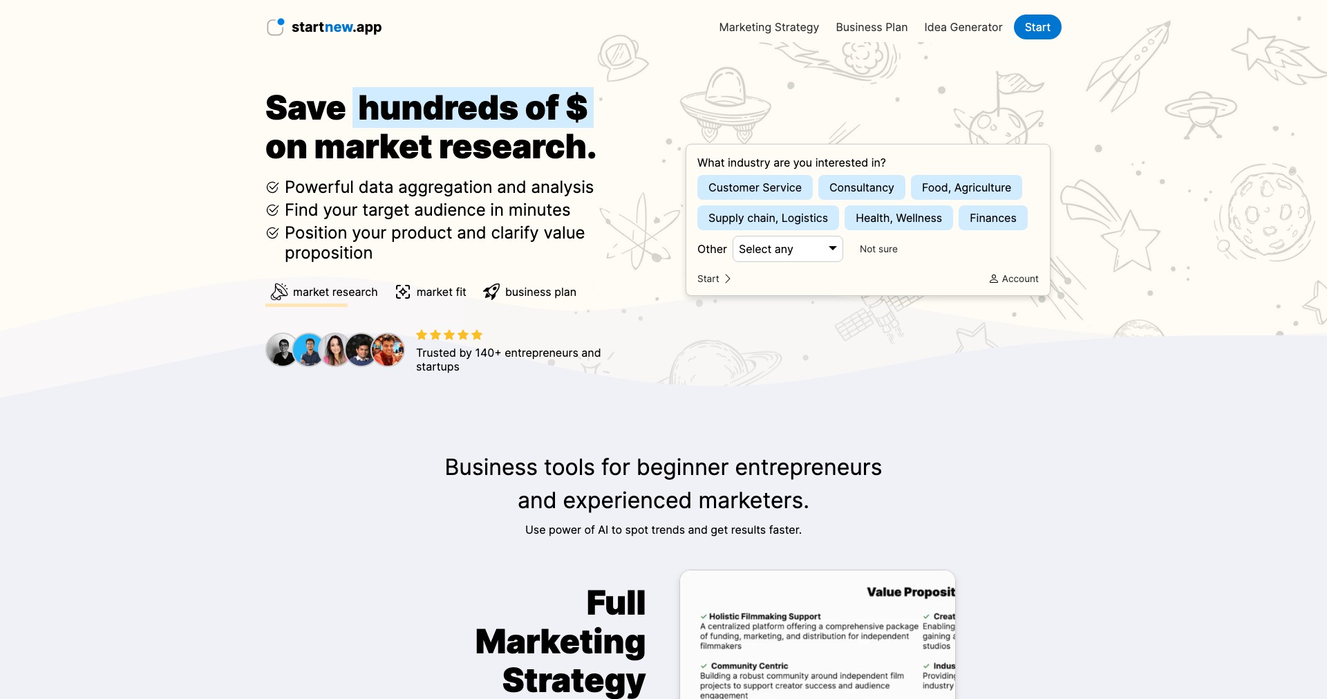 StartNew Screenshot