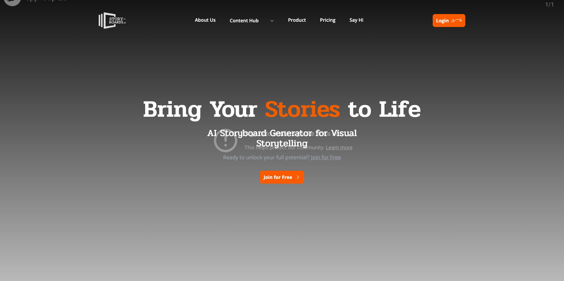 Story Boards AI Screenshot