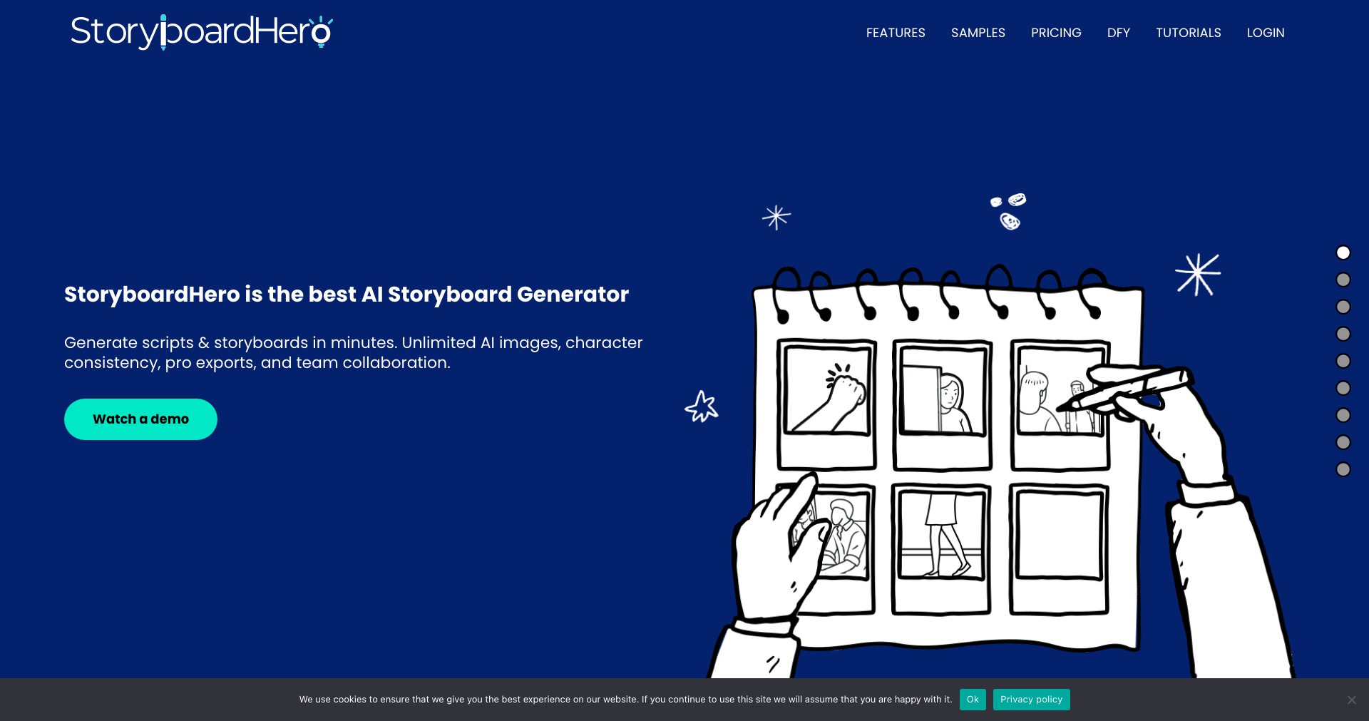 Storyboard Hero Screenshot