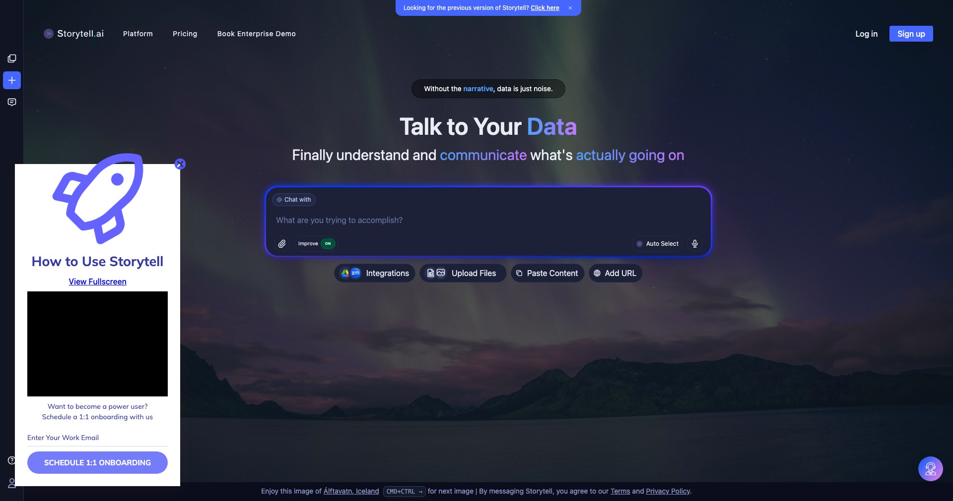 Storytell.ai v2 Screenshot