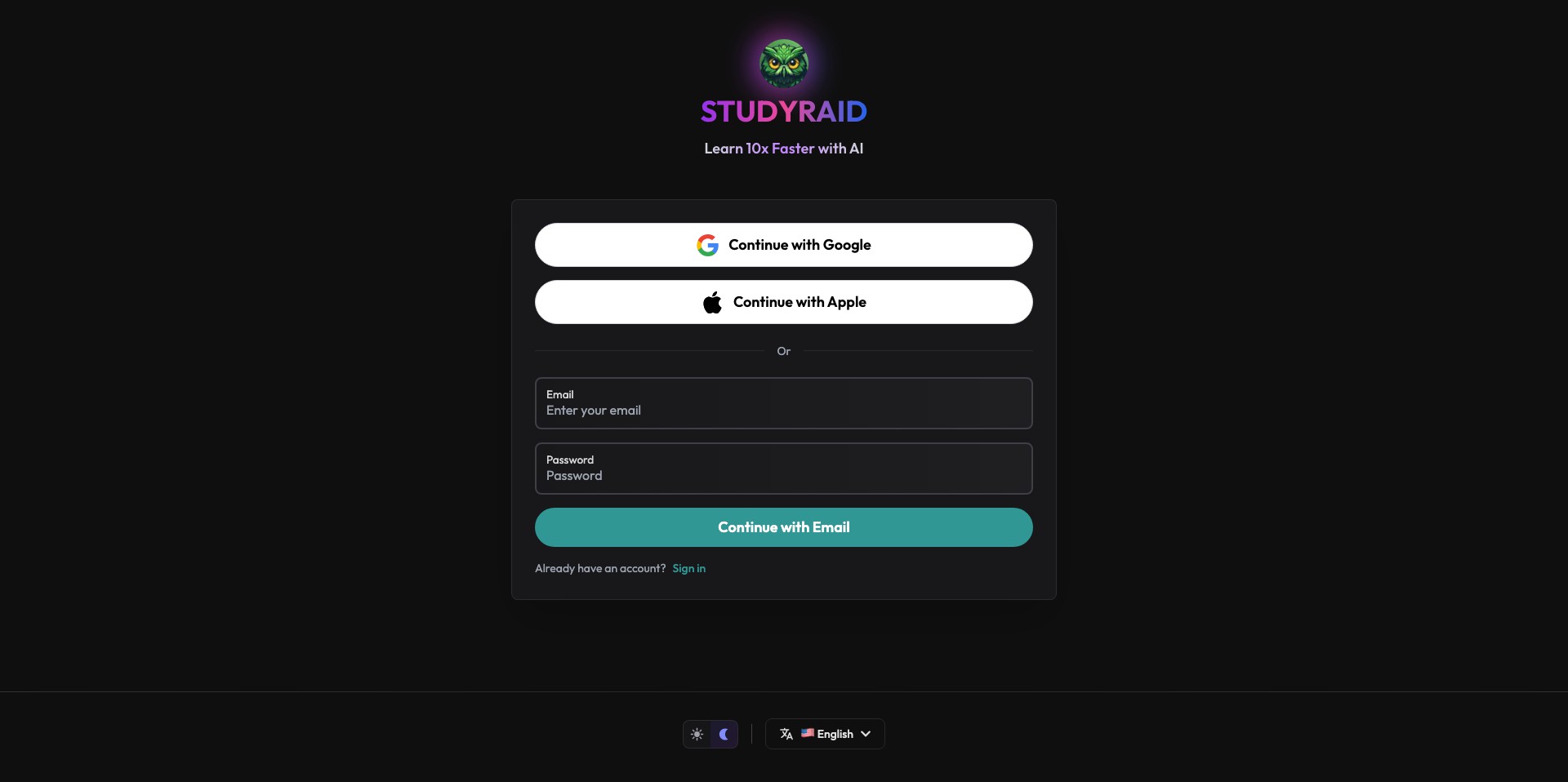 StudyRaid Screenshot
