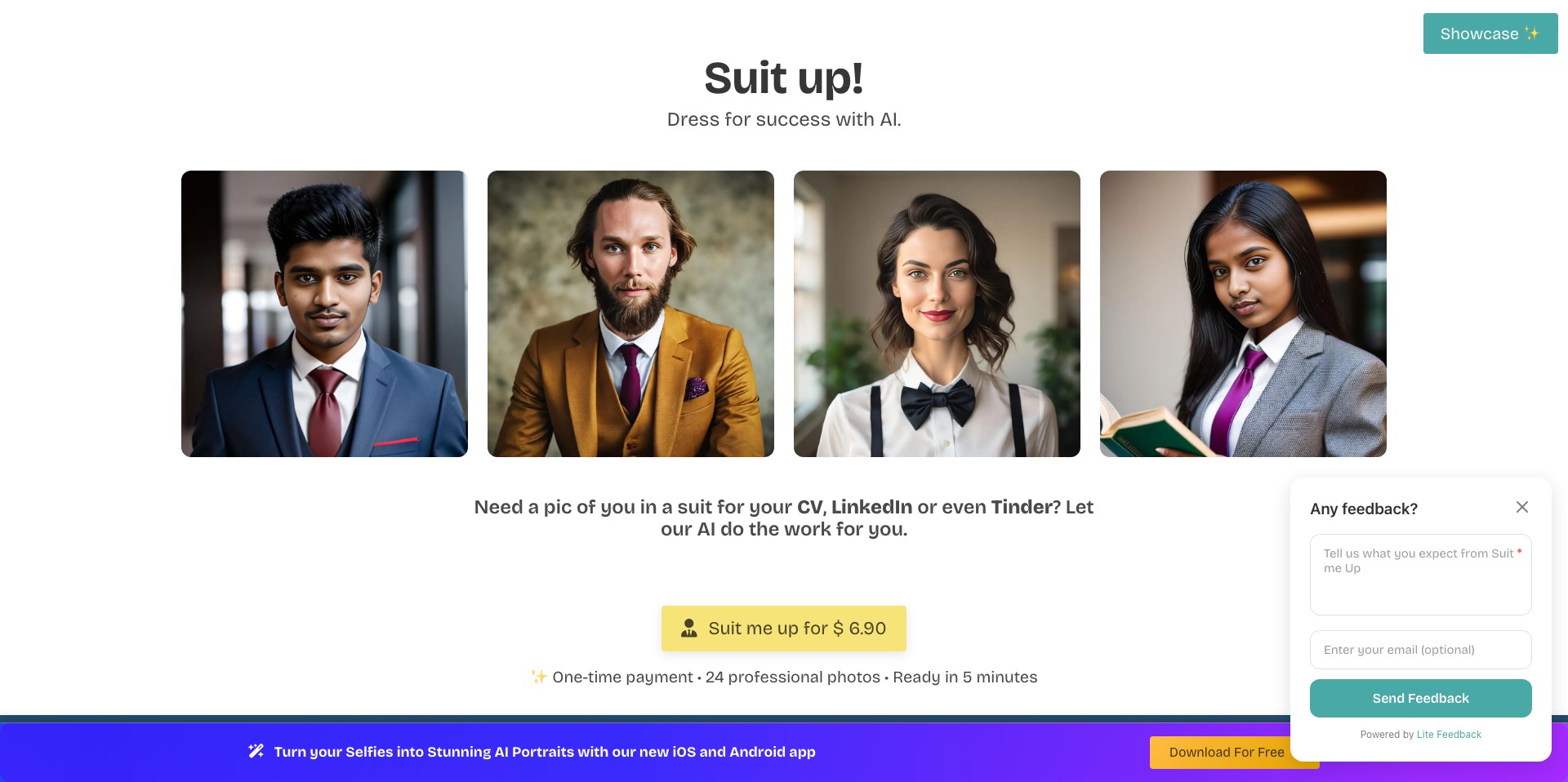 Suit Me Up Screenshot