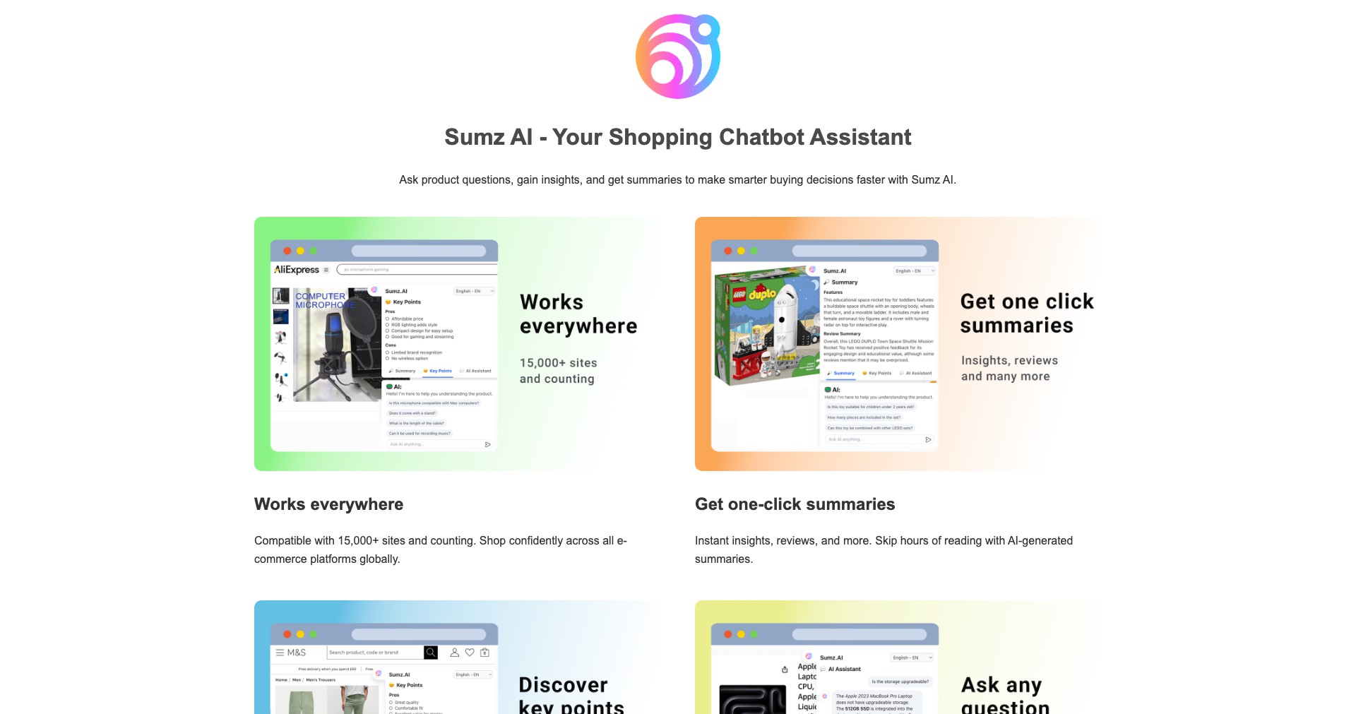 Sumz.AI Screenshot