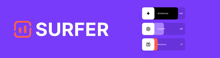 Surfer AI Tracker banner