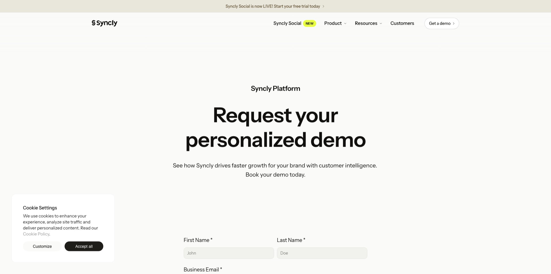 Syncly Screenshot
