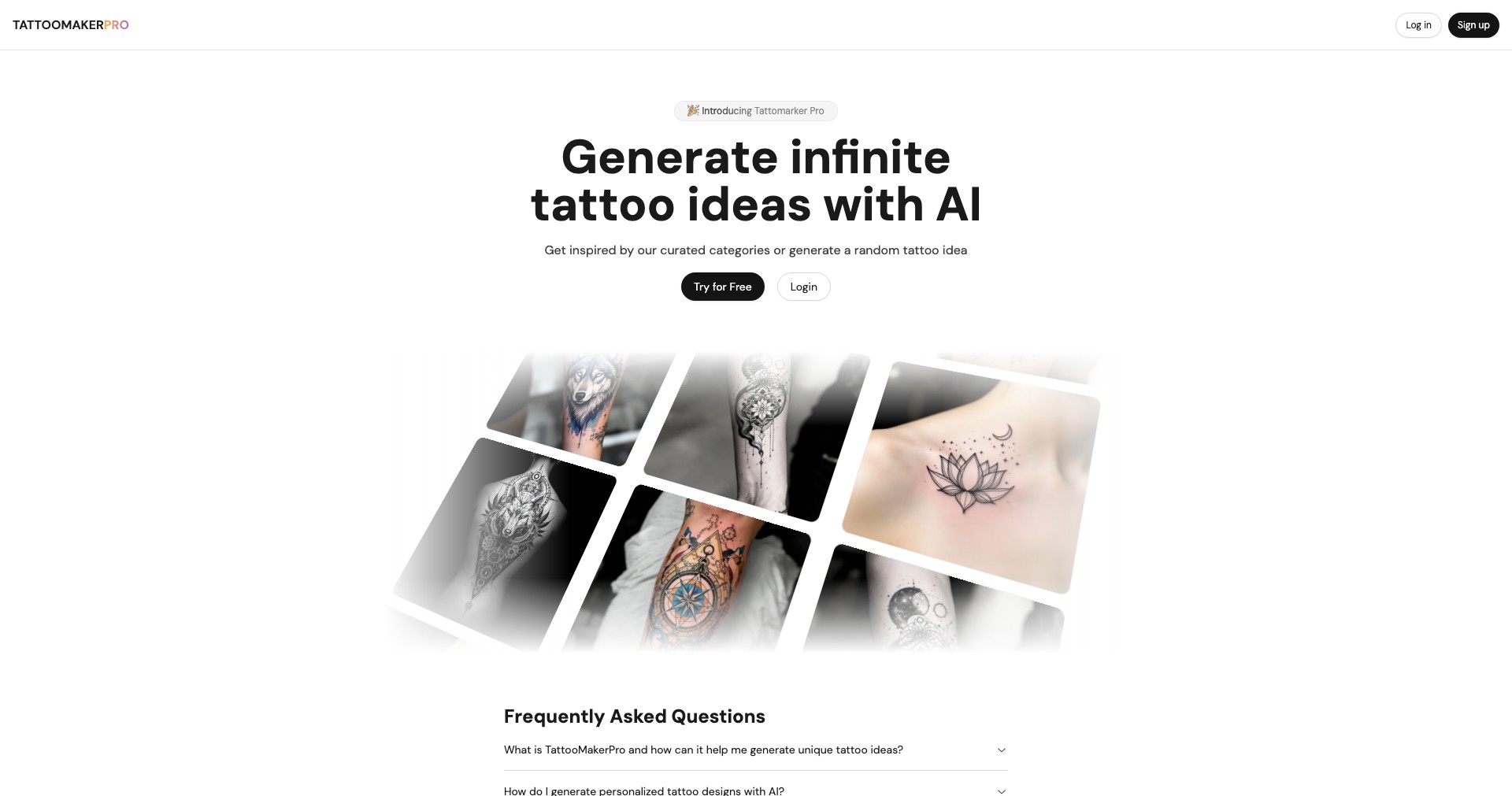 TattooMakerPro Screenshot