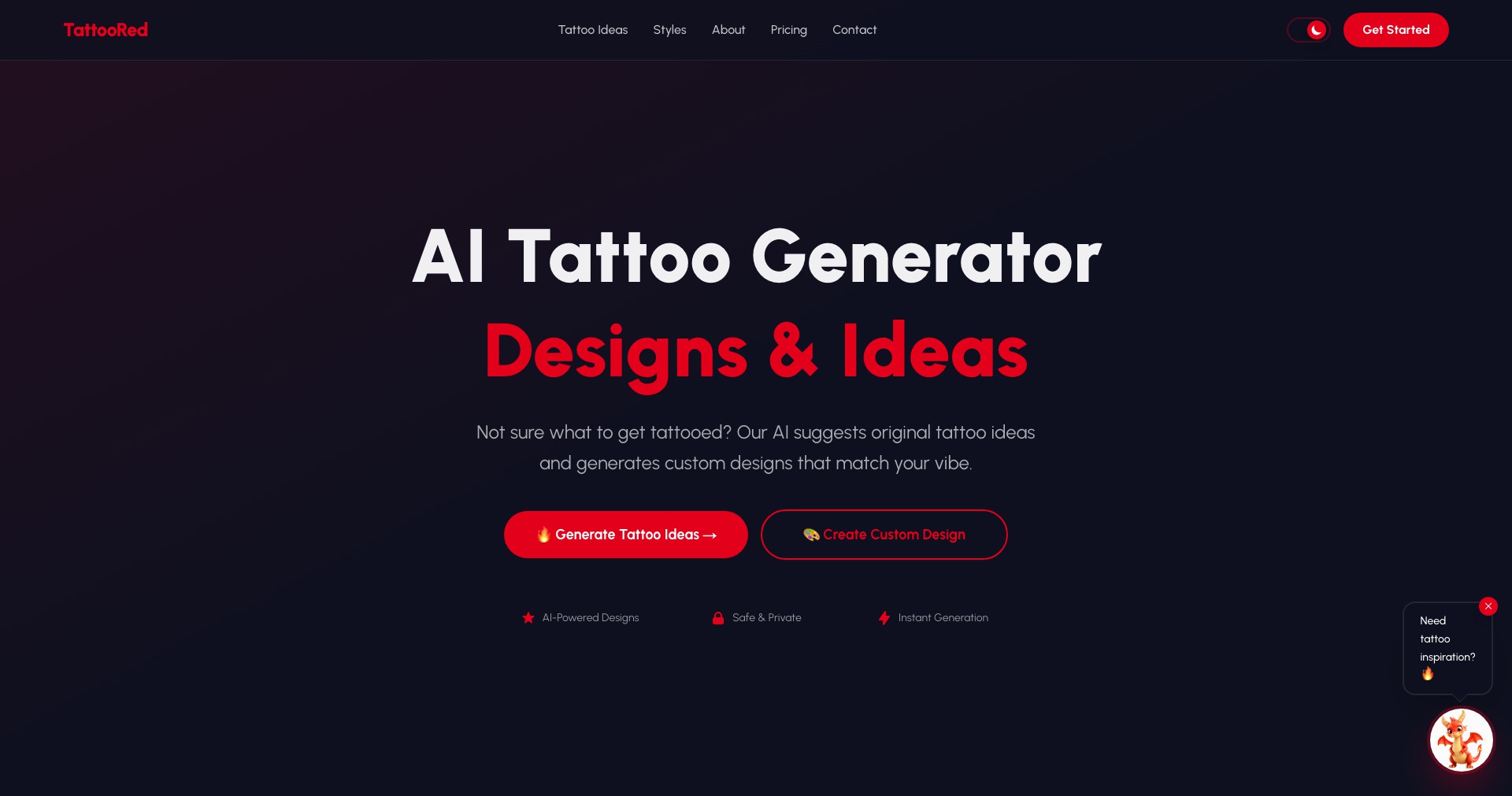 Tattoored Screenshot