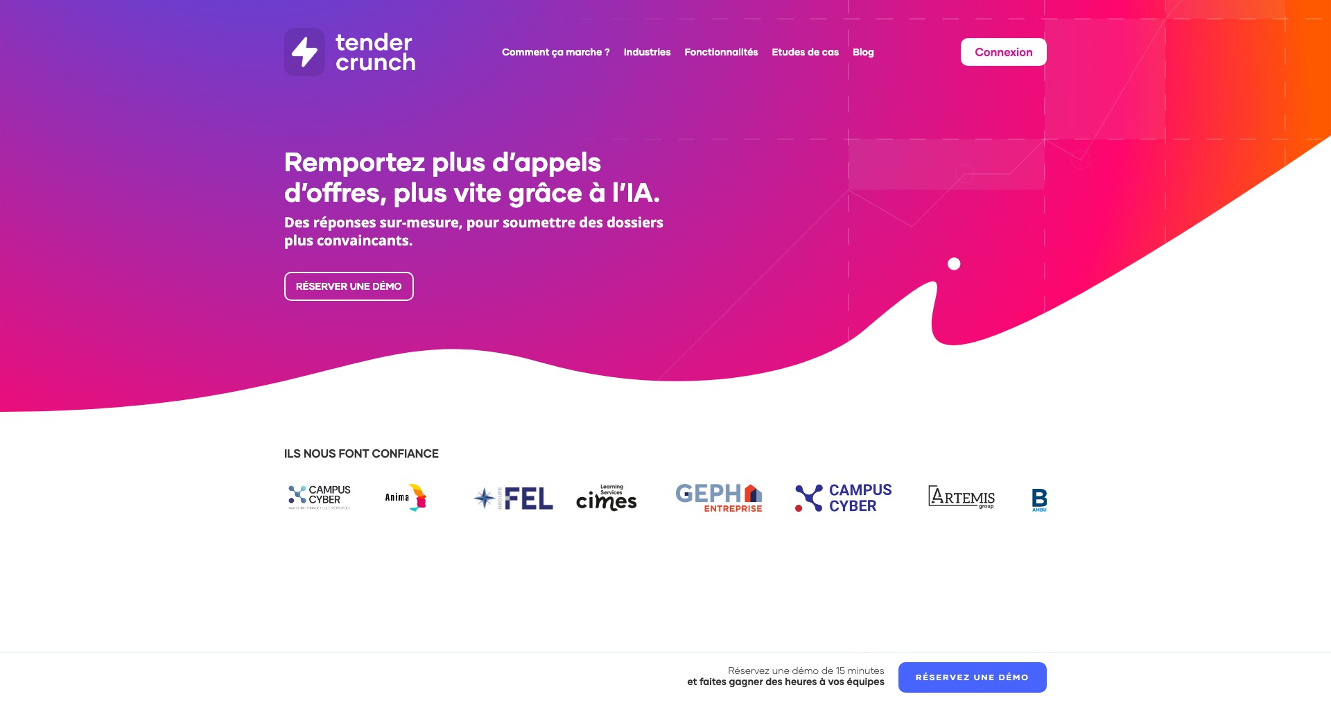 TenderCrunch Screenshot