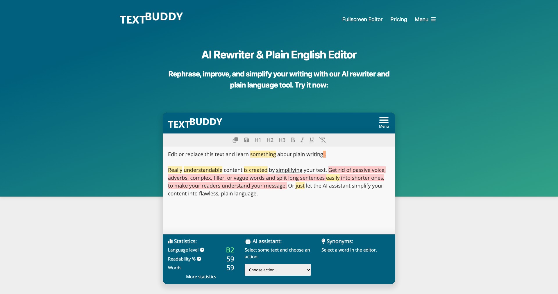 Textbuddy Screenshot