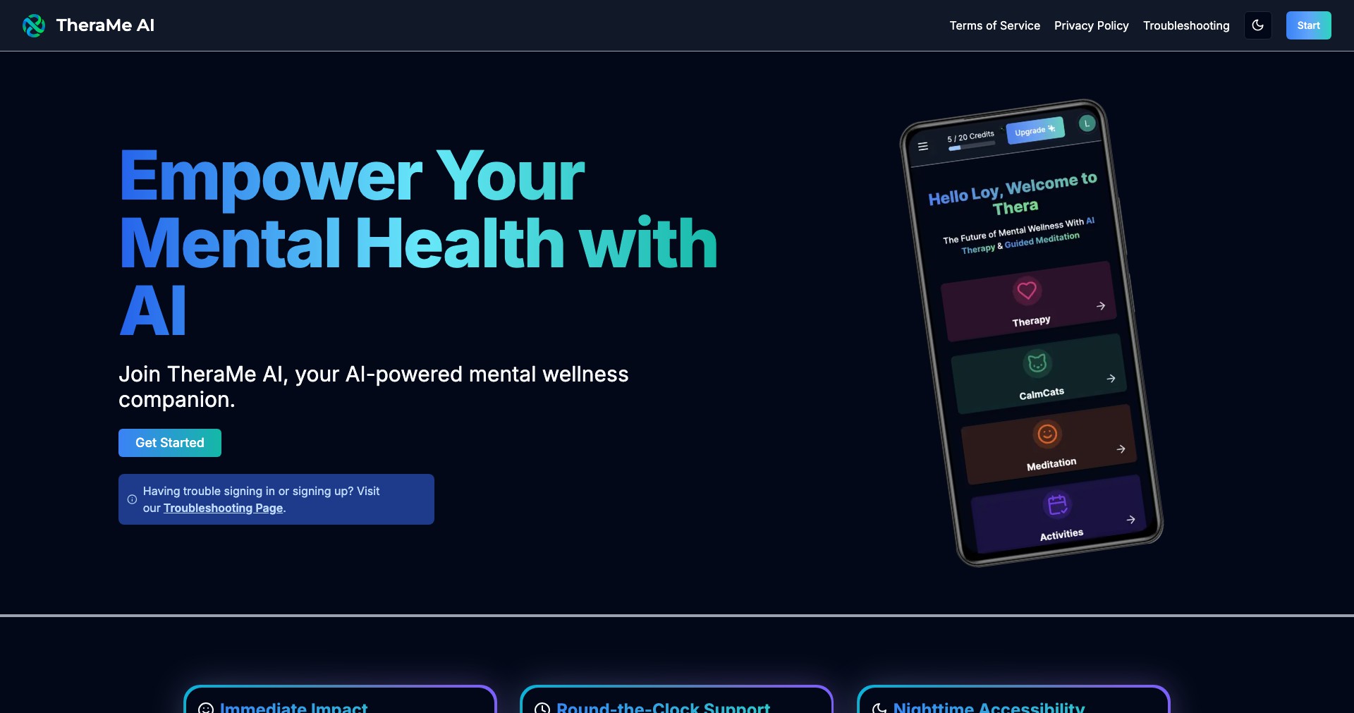 TheraMe Screenshot