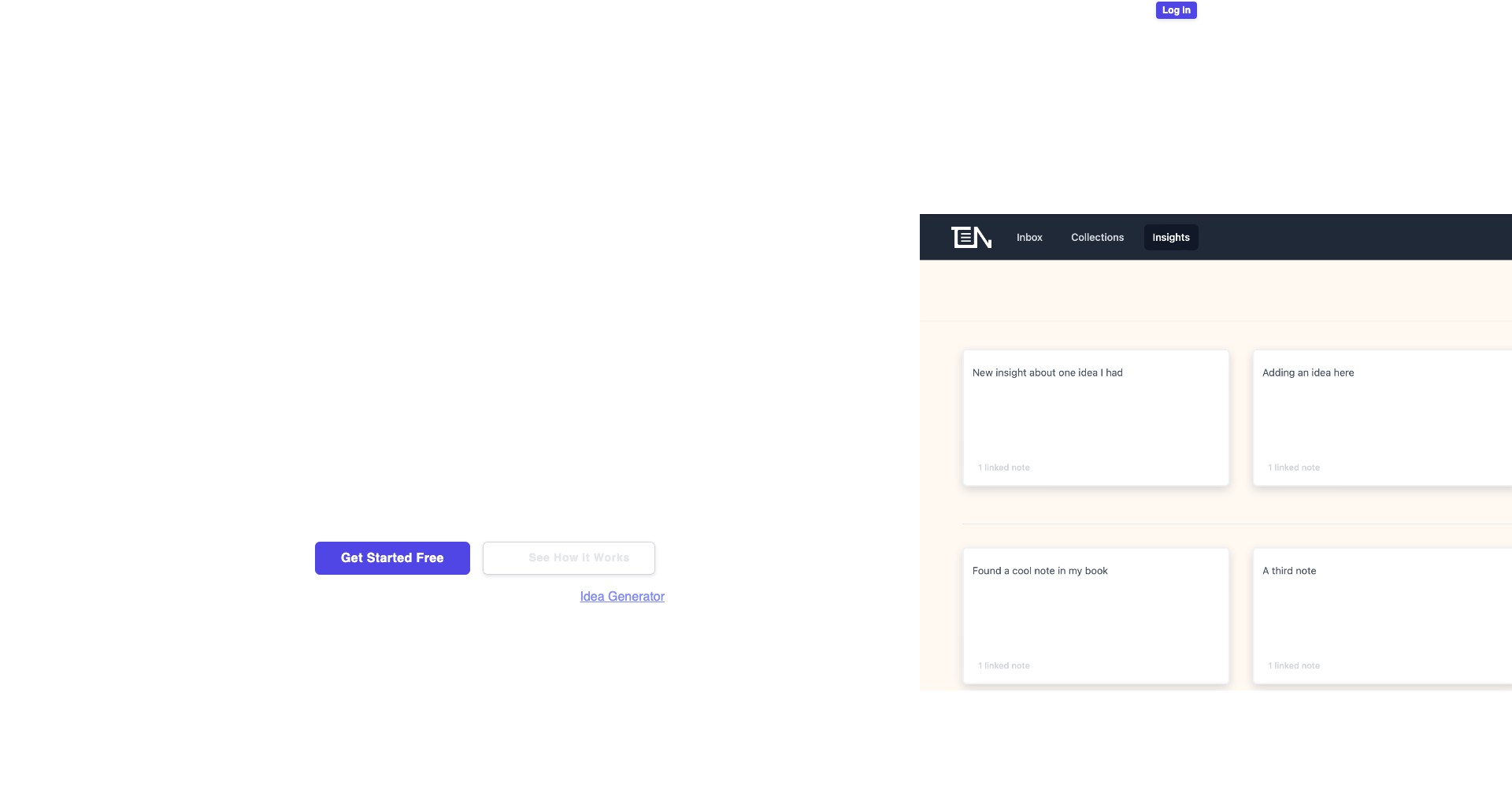 ThinkerNotes Screenshot