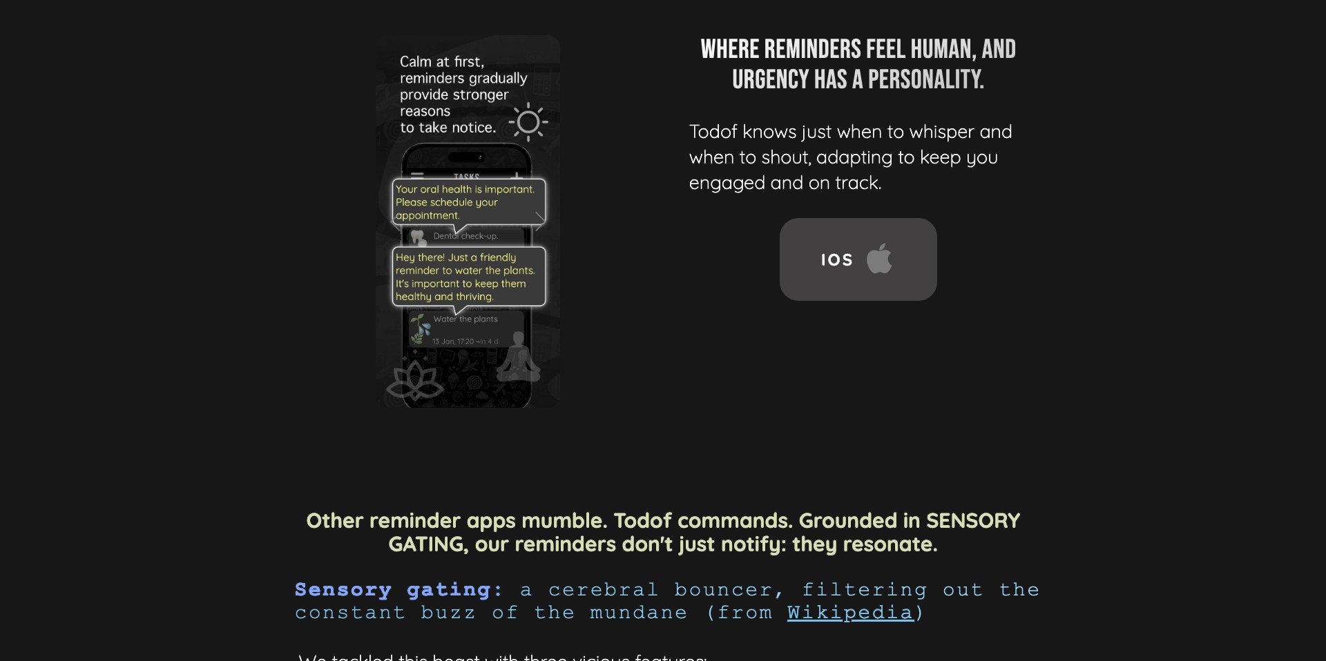 Todof Screenshot