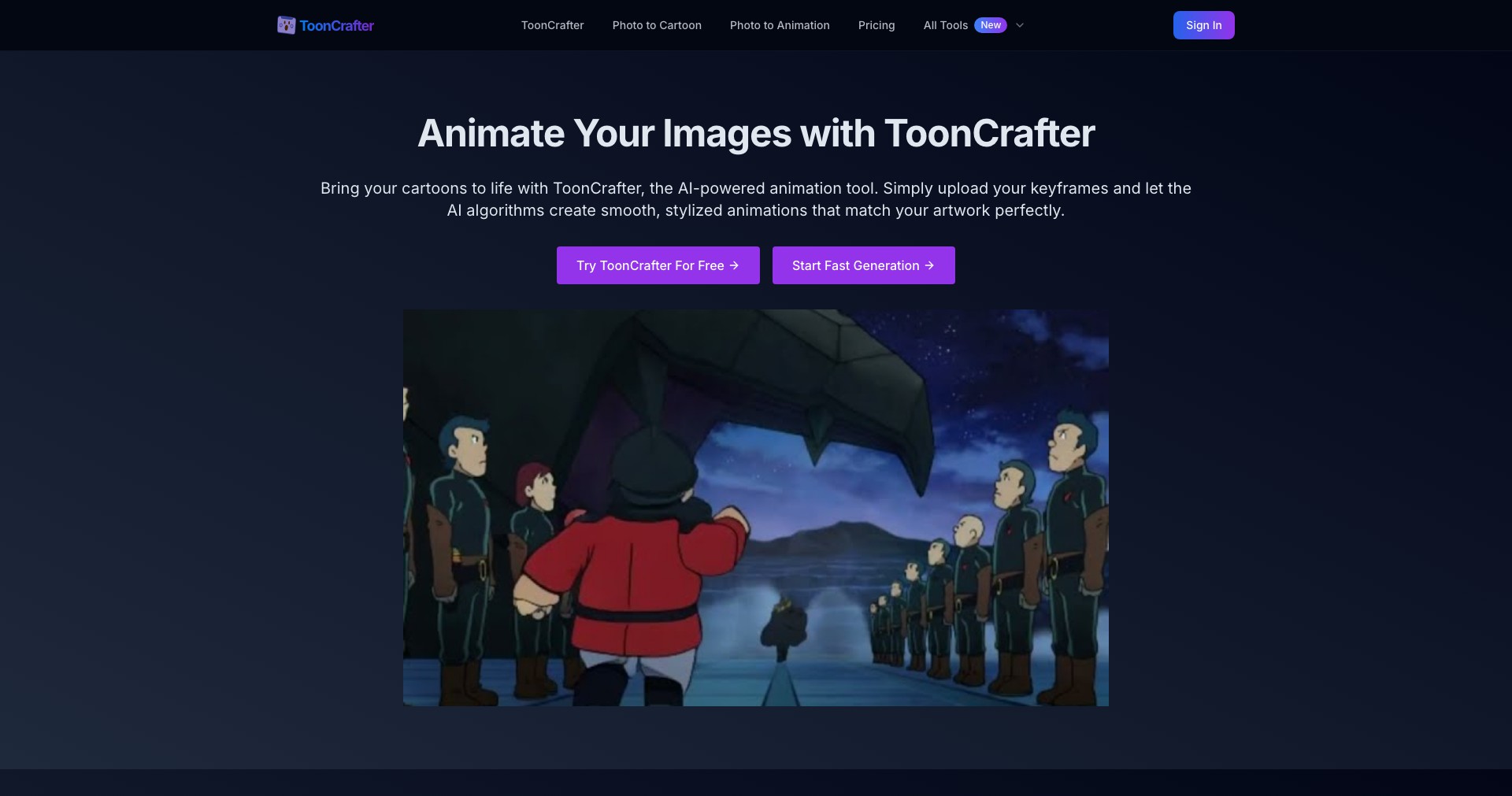 ToonCrafter Screenshot