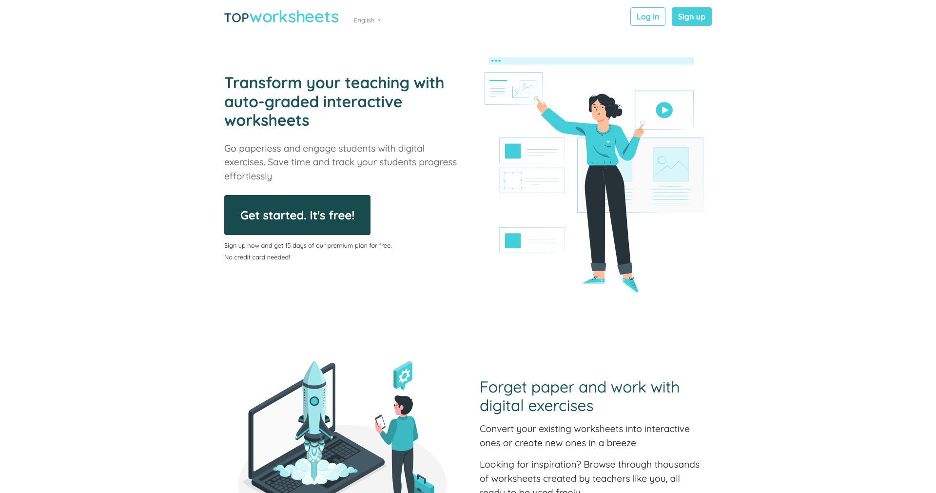 TopWorksheets Screenshot