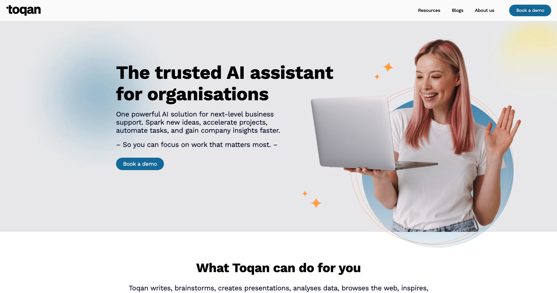 Toqan Screenshot