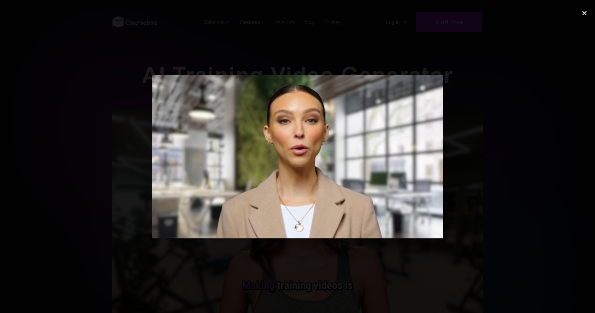 Training Videos Screenshot