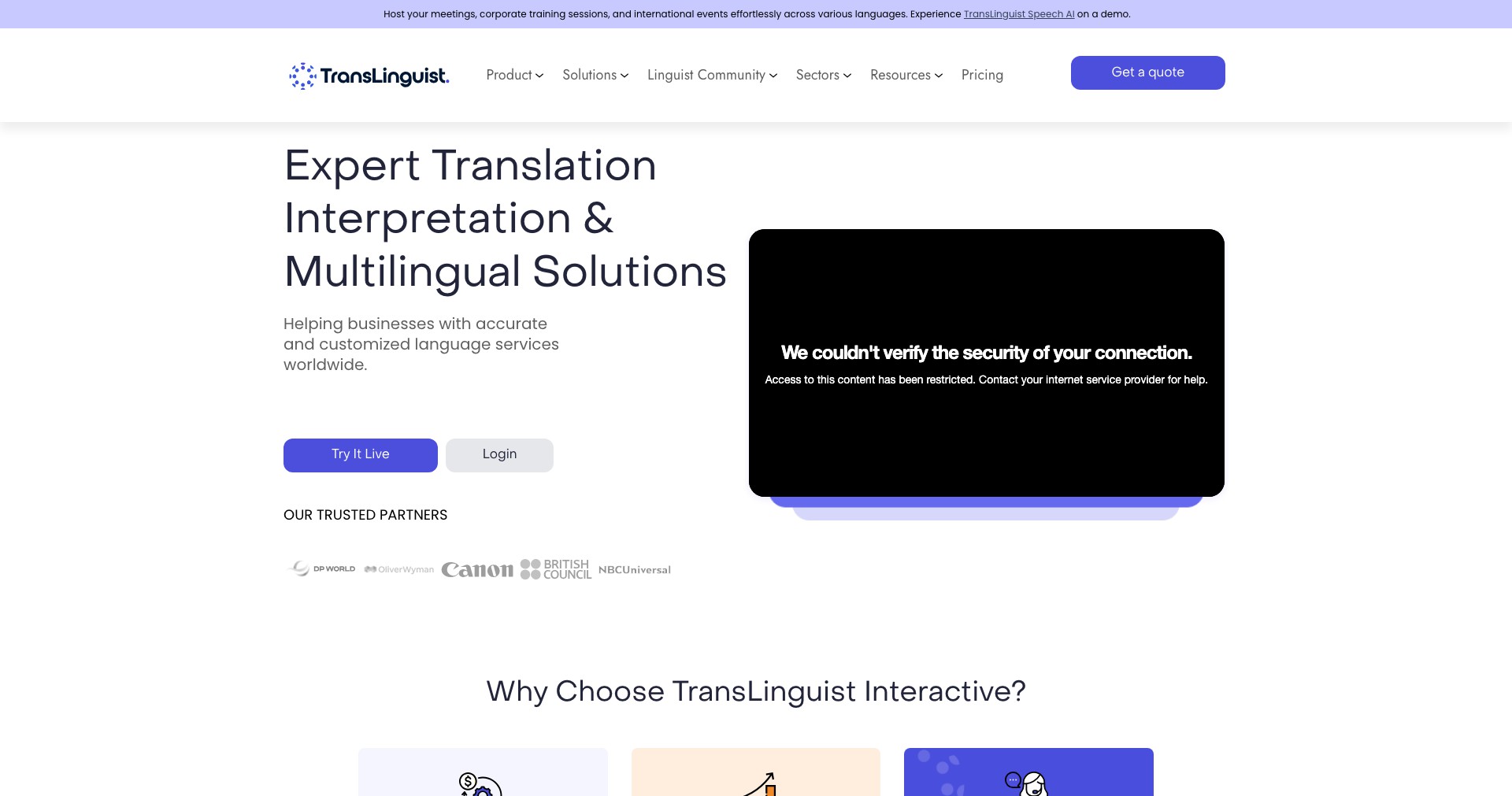 TransLinguist Screenshot