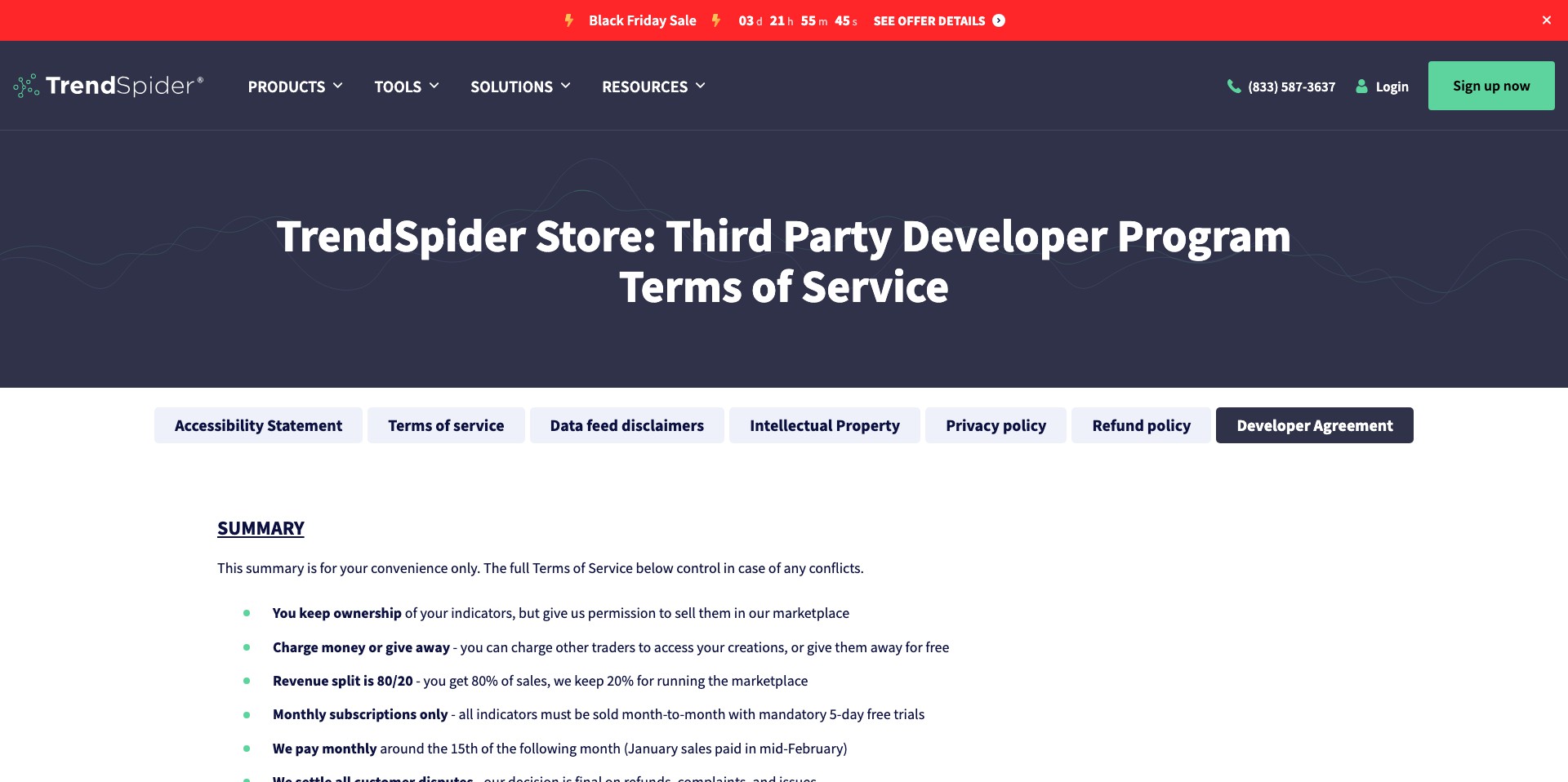 Trendspider Screenshot
