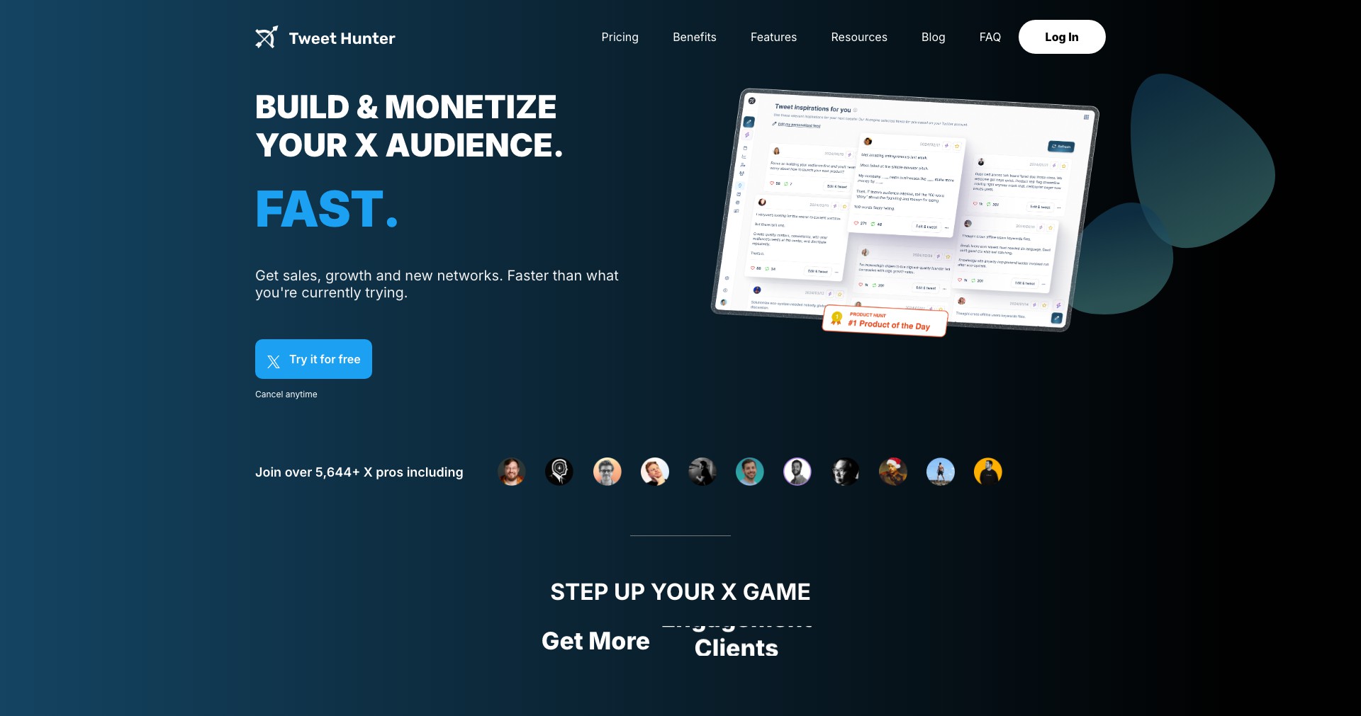 Tweet Hunter Screenshot