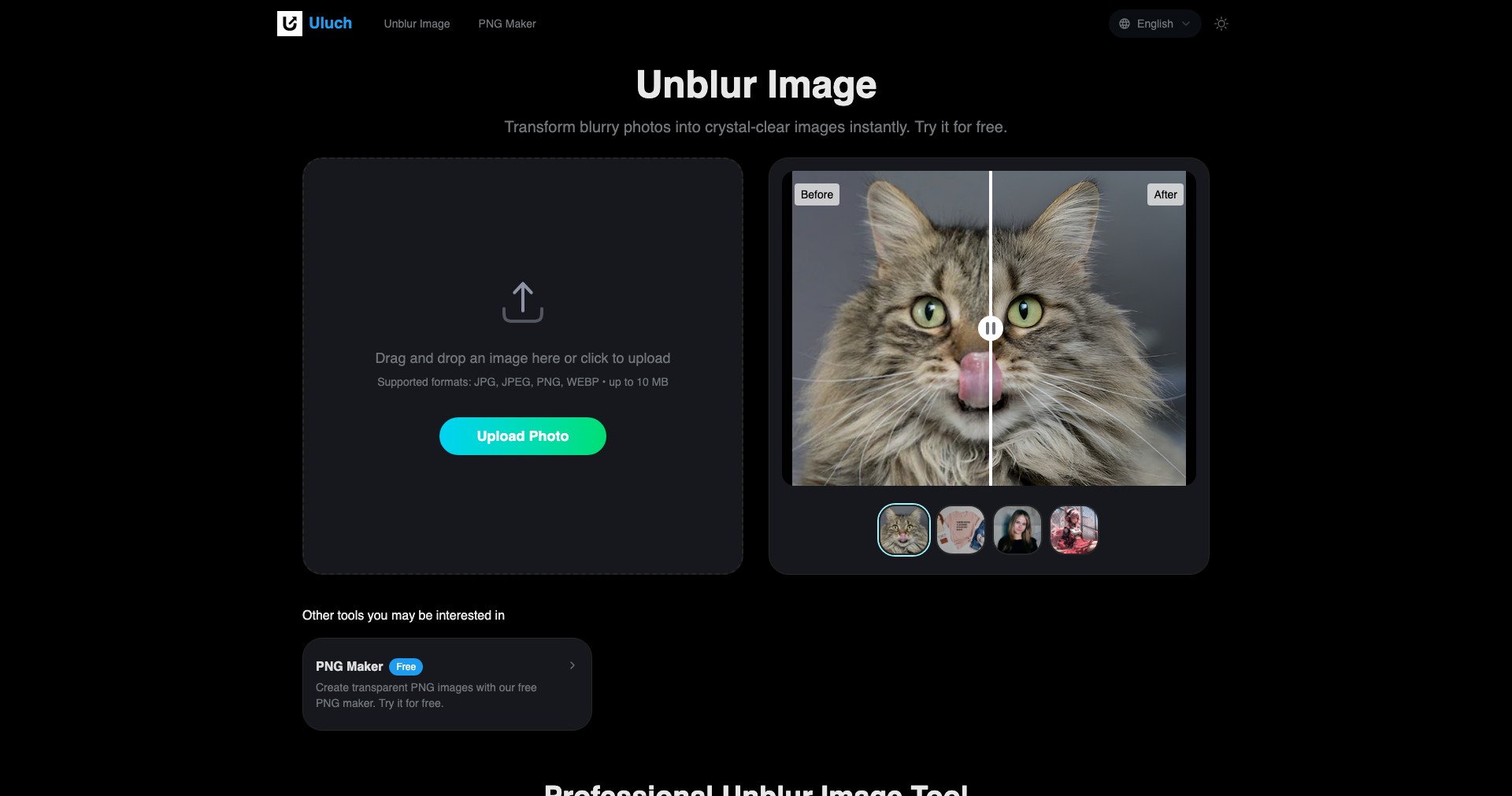 Unblur Image by Uluch Screenshot