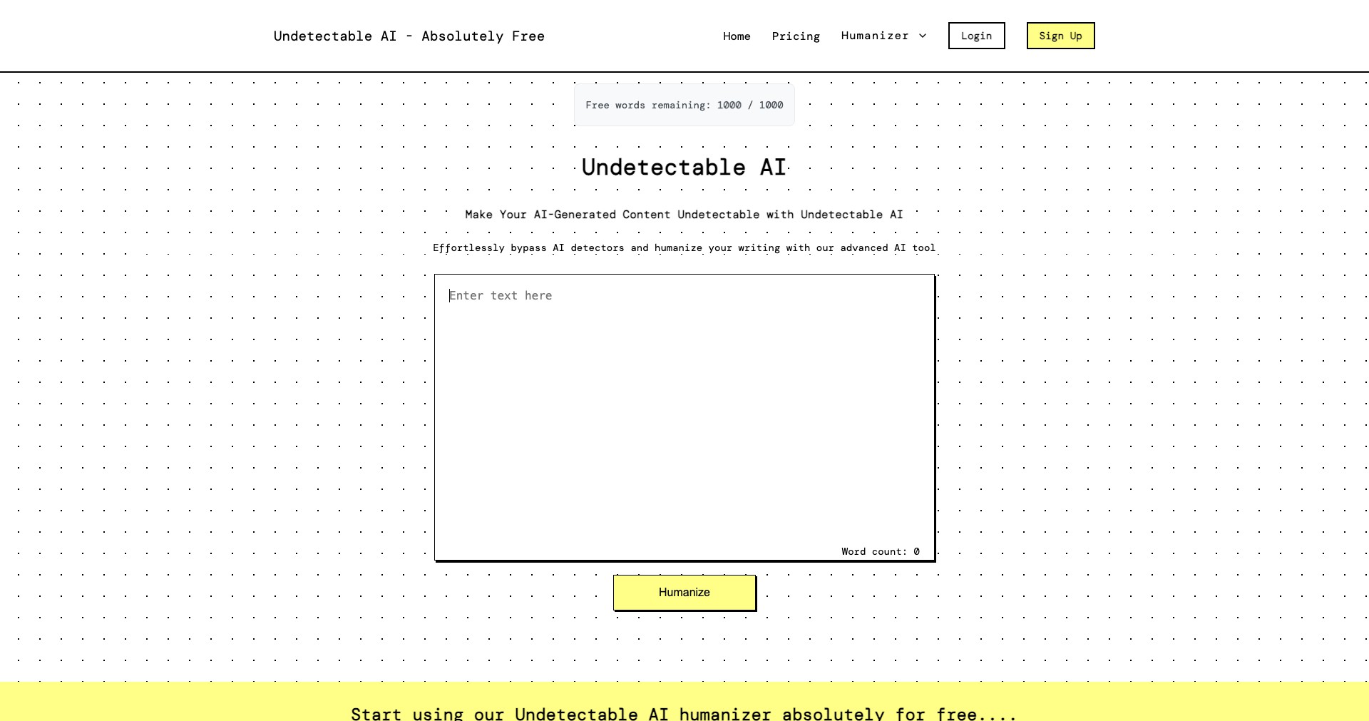 Undetectable AI Pro Screenshot