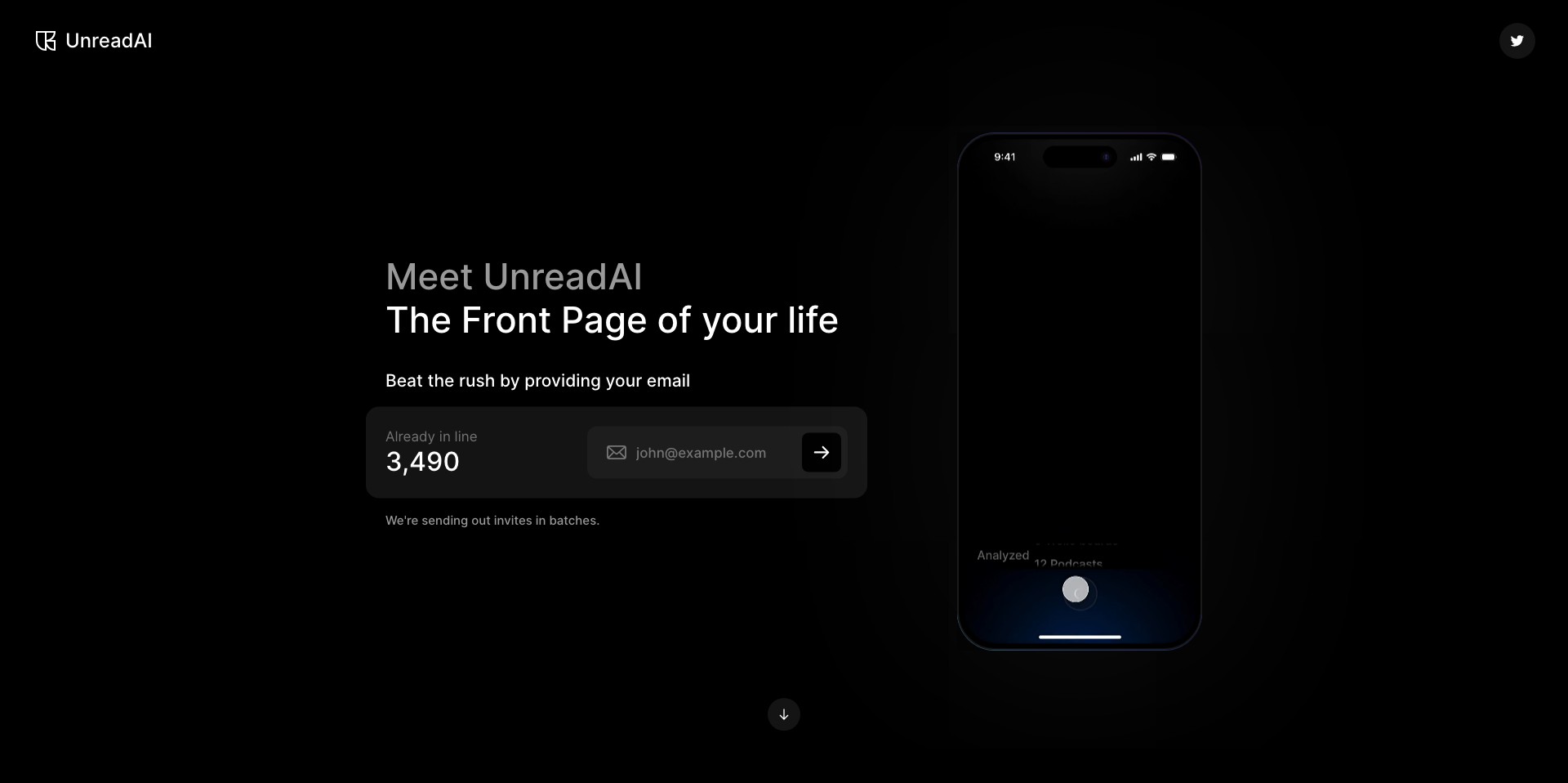 UnreadAI Screenshot