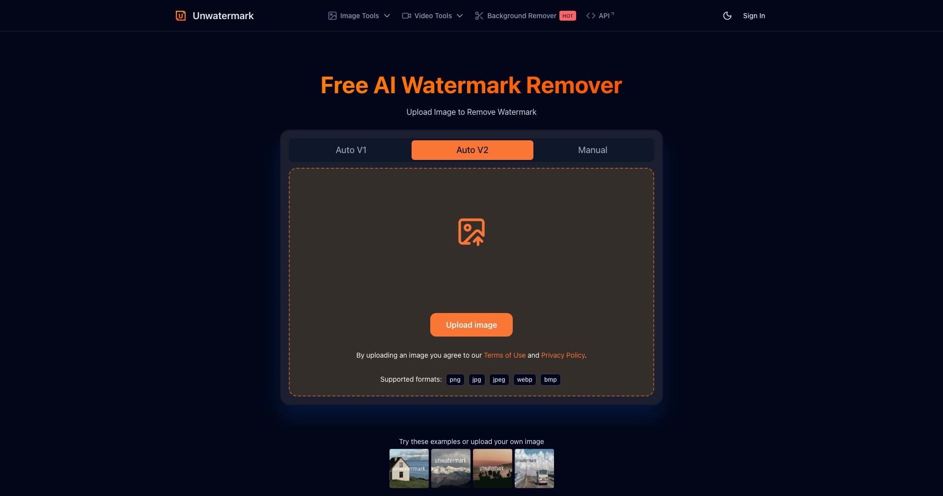 Unwatermark AI Screenshot