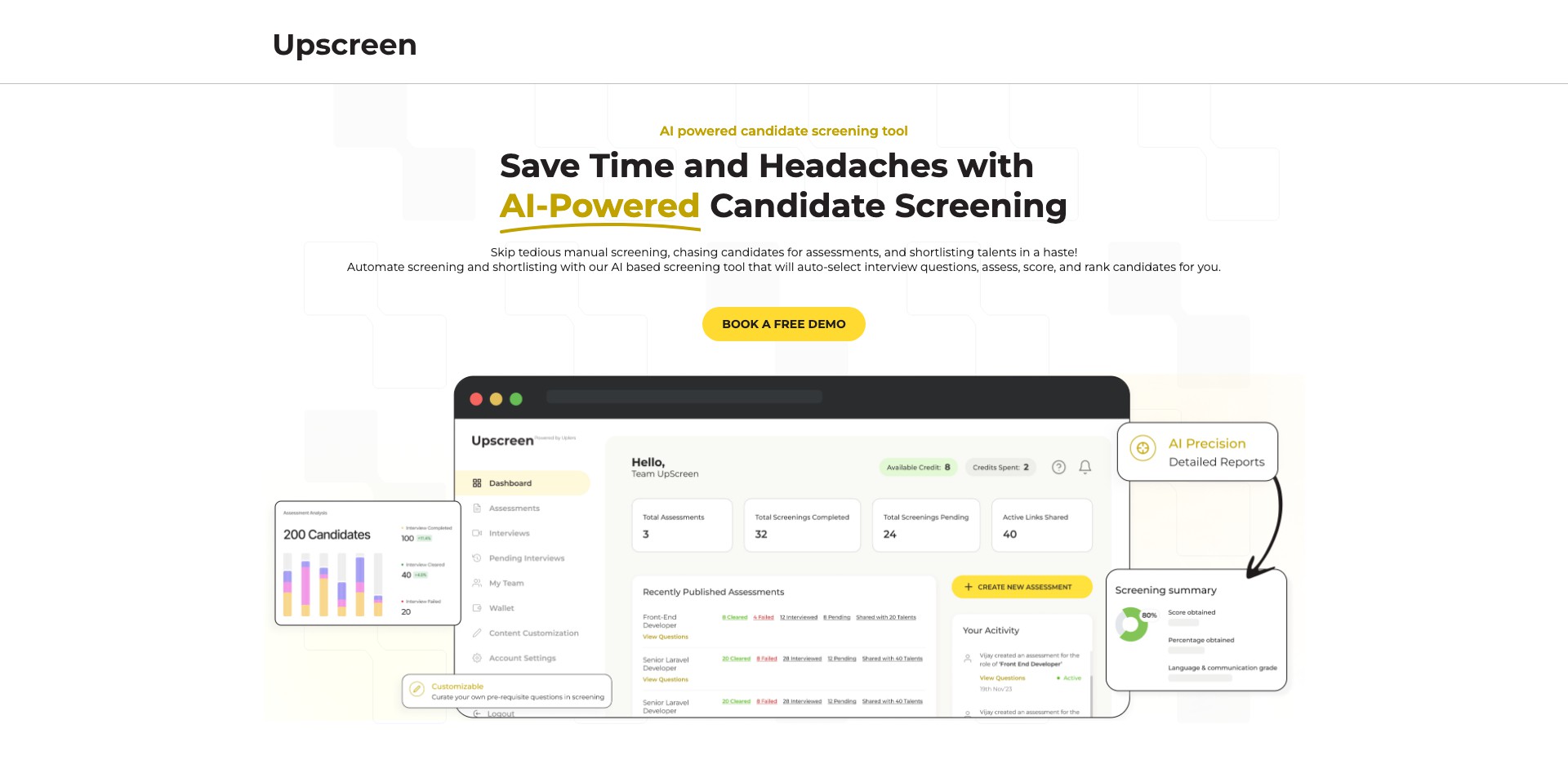 UpScreen Screenshot