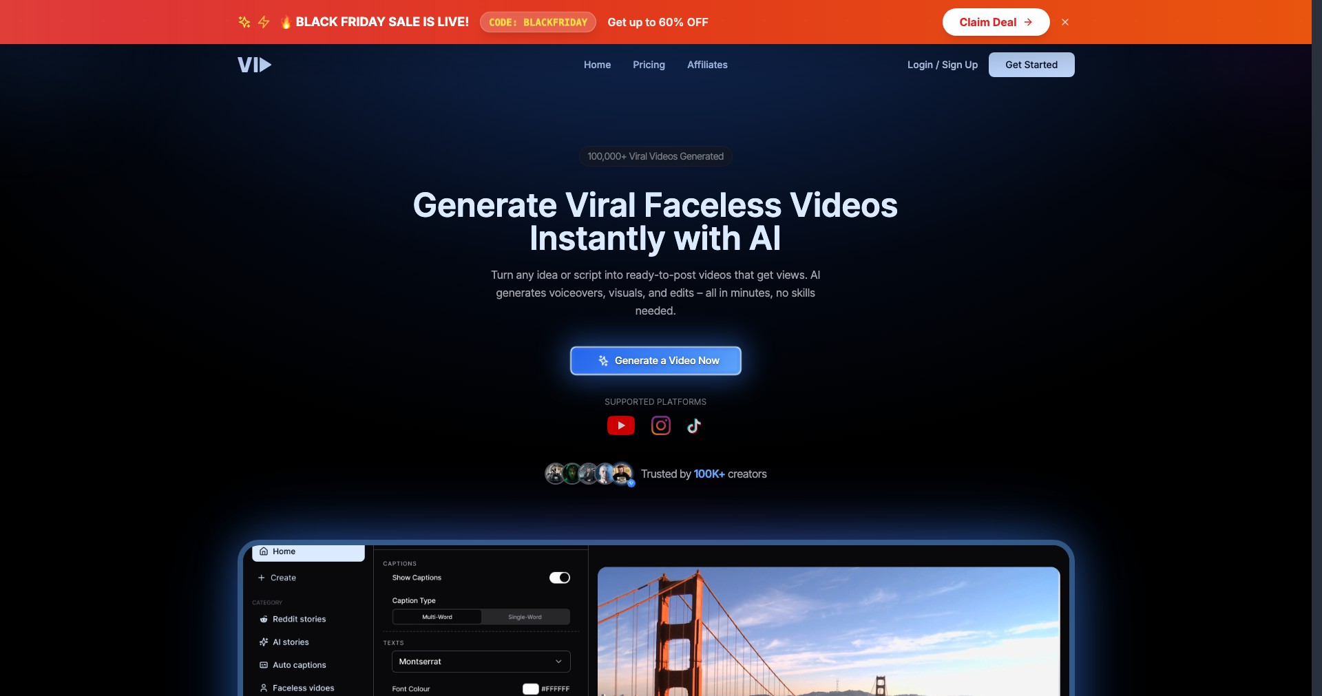 Vid.AI Screenshot