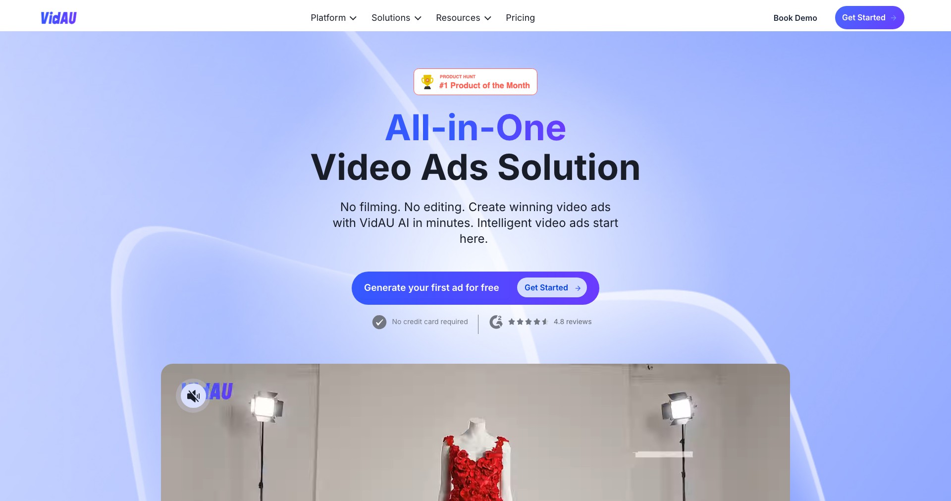 VidAU Screenshot