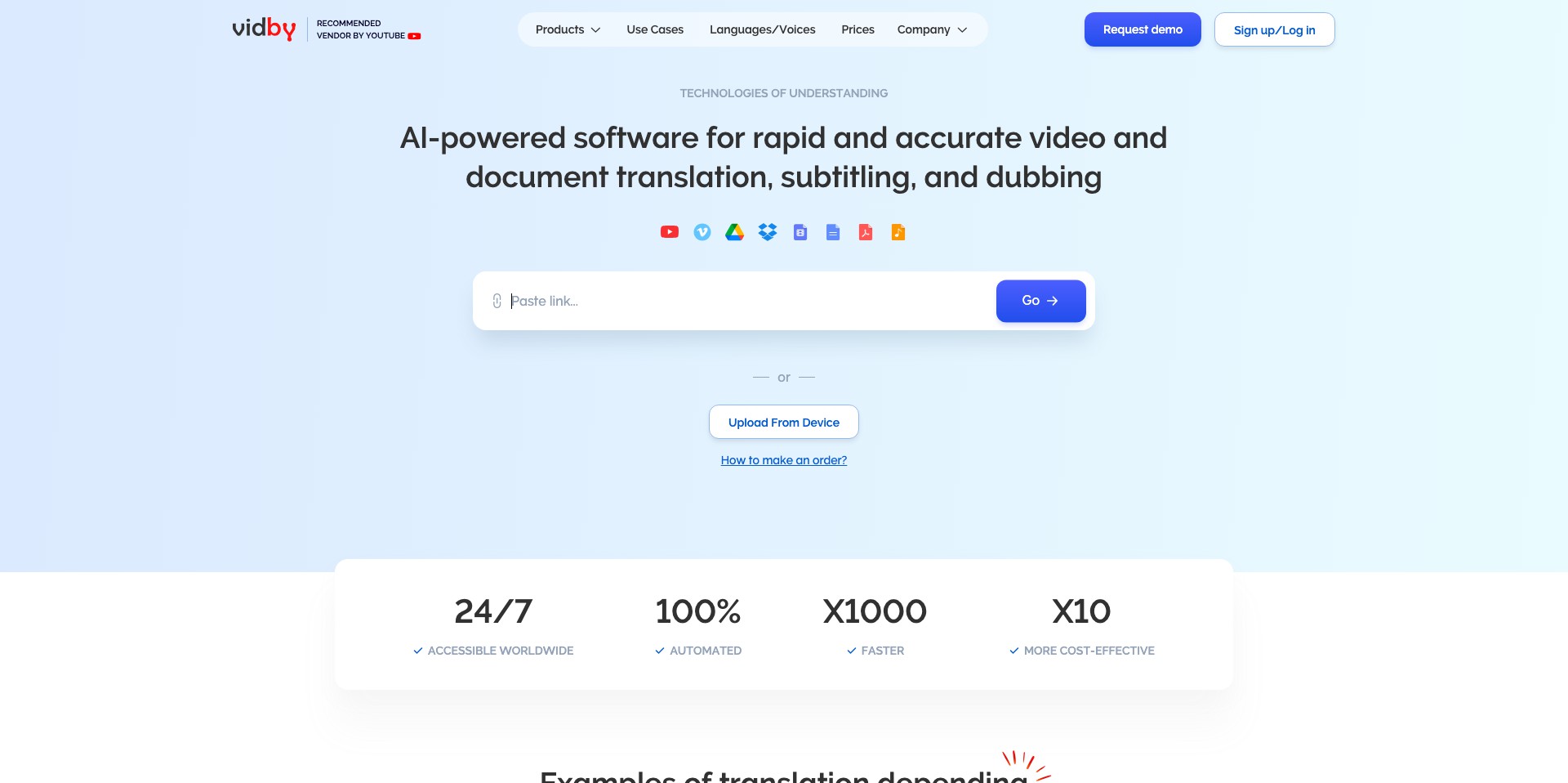 Vidby Screenshot
