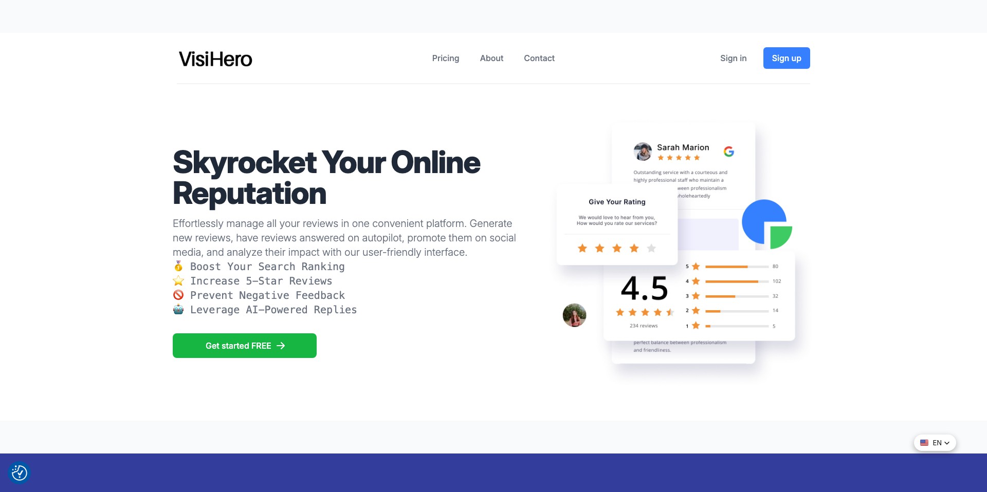Visihero Screenshot