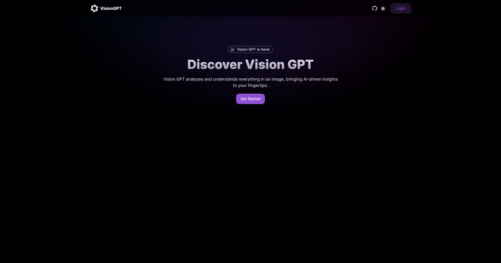 Vision GPT Screenshot