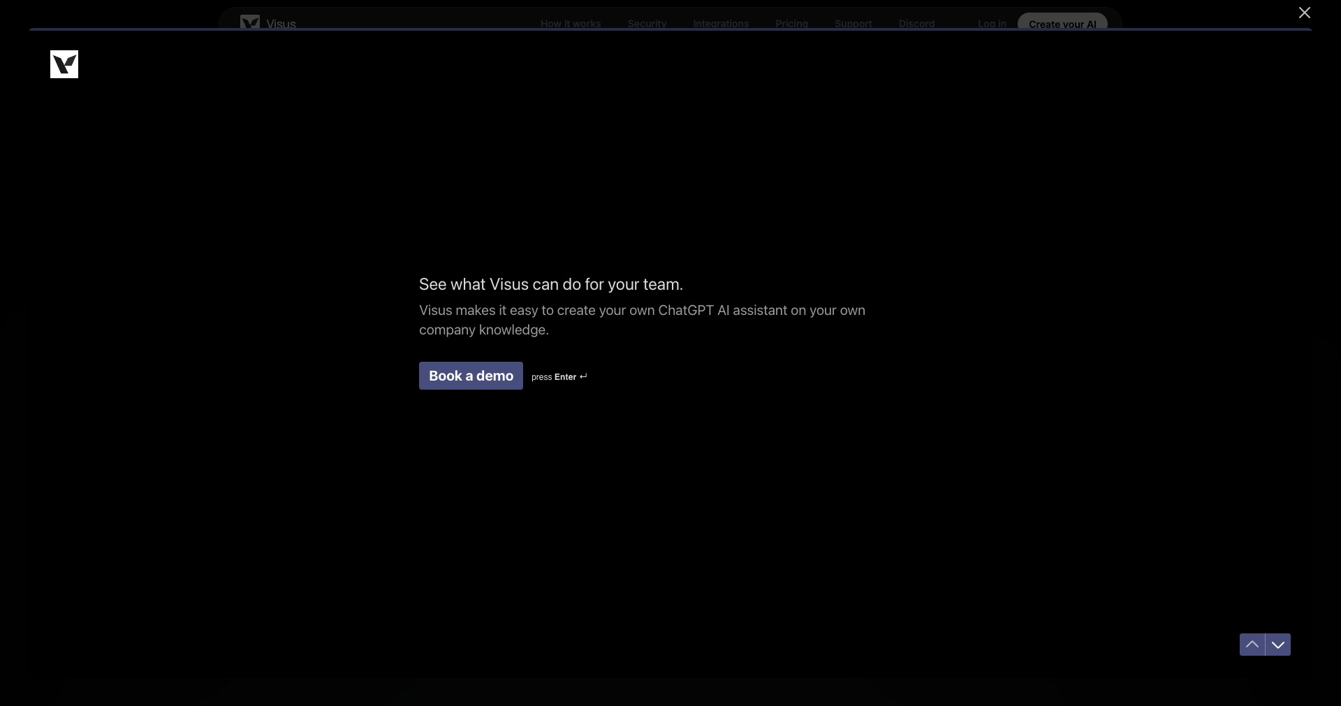 Visus Screenshot