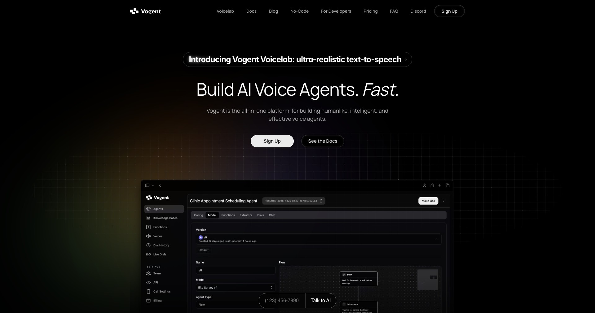 Vogent Screenshot