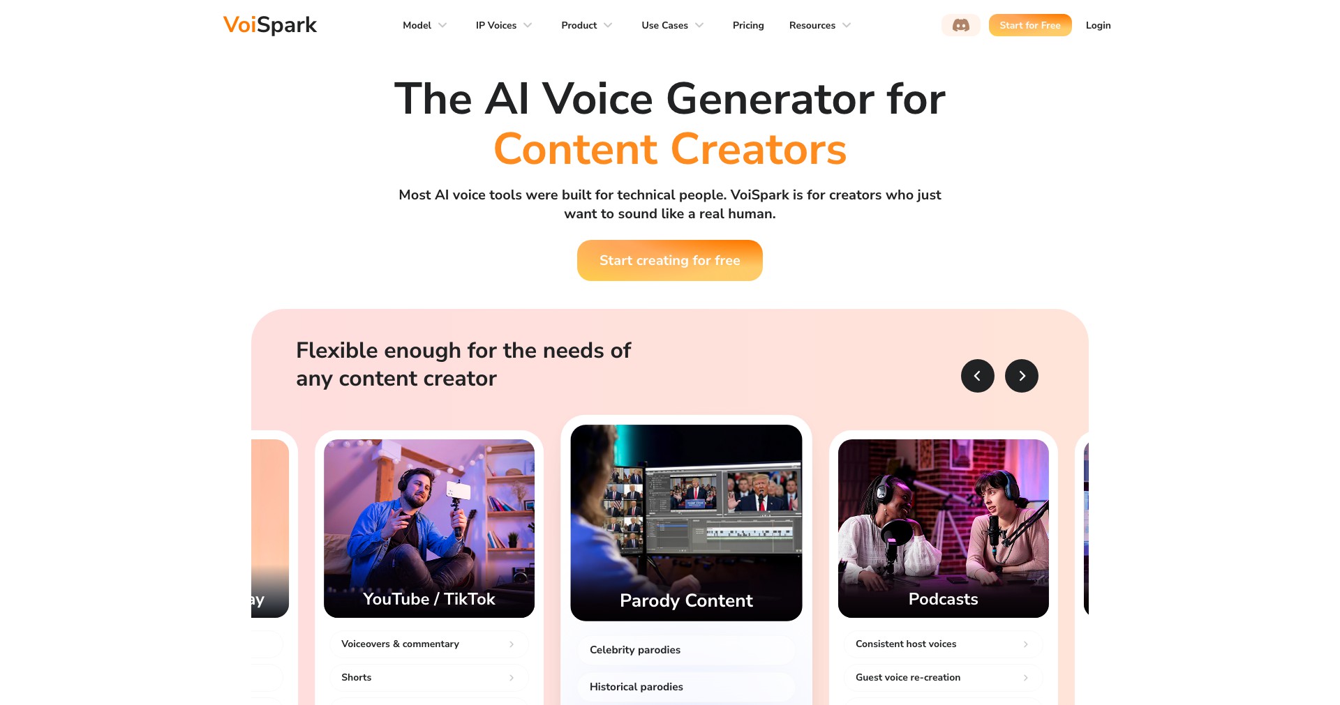 VoiSpark Screenshot