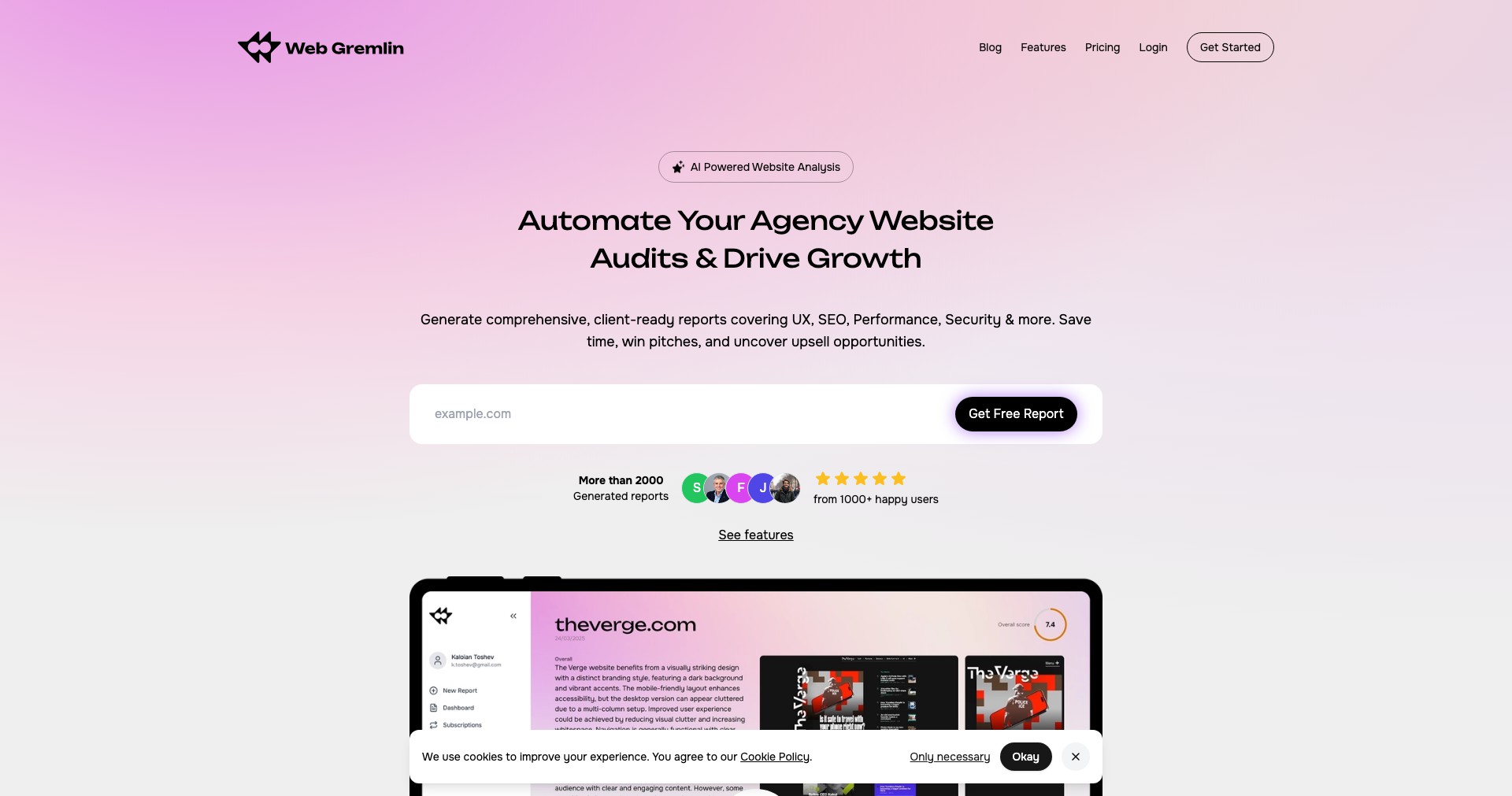 Web Gremlin v1.1.0 Screenshot