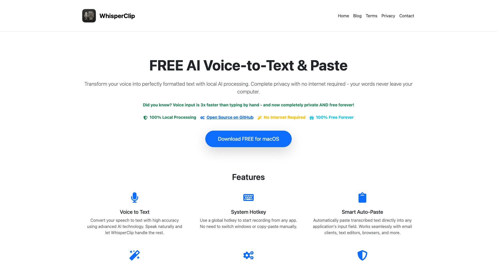 WhisperClip v1.0.38 Screenshot