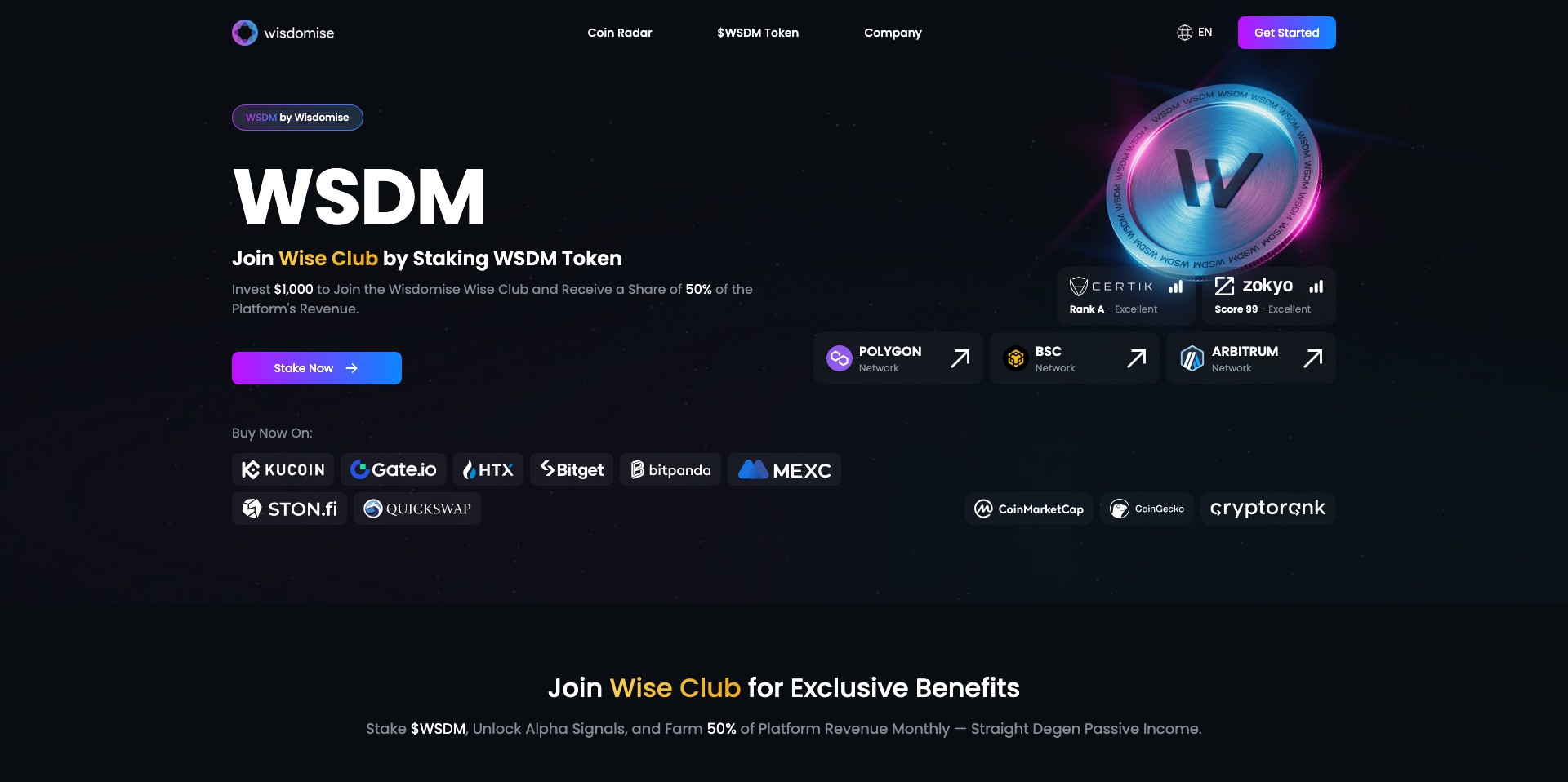 Wisdomise Screenshot