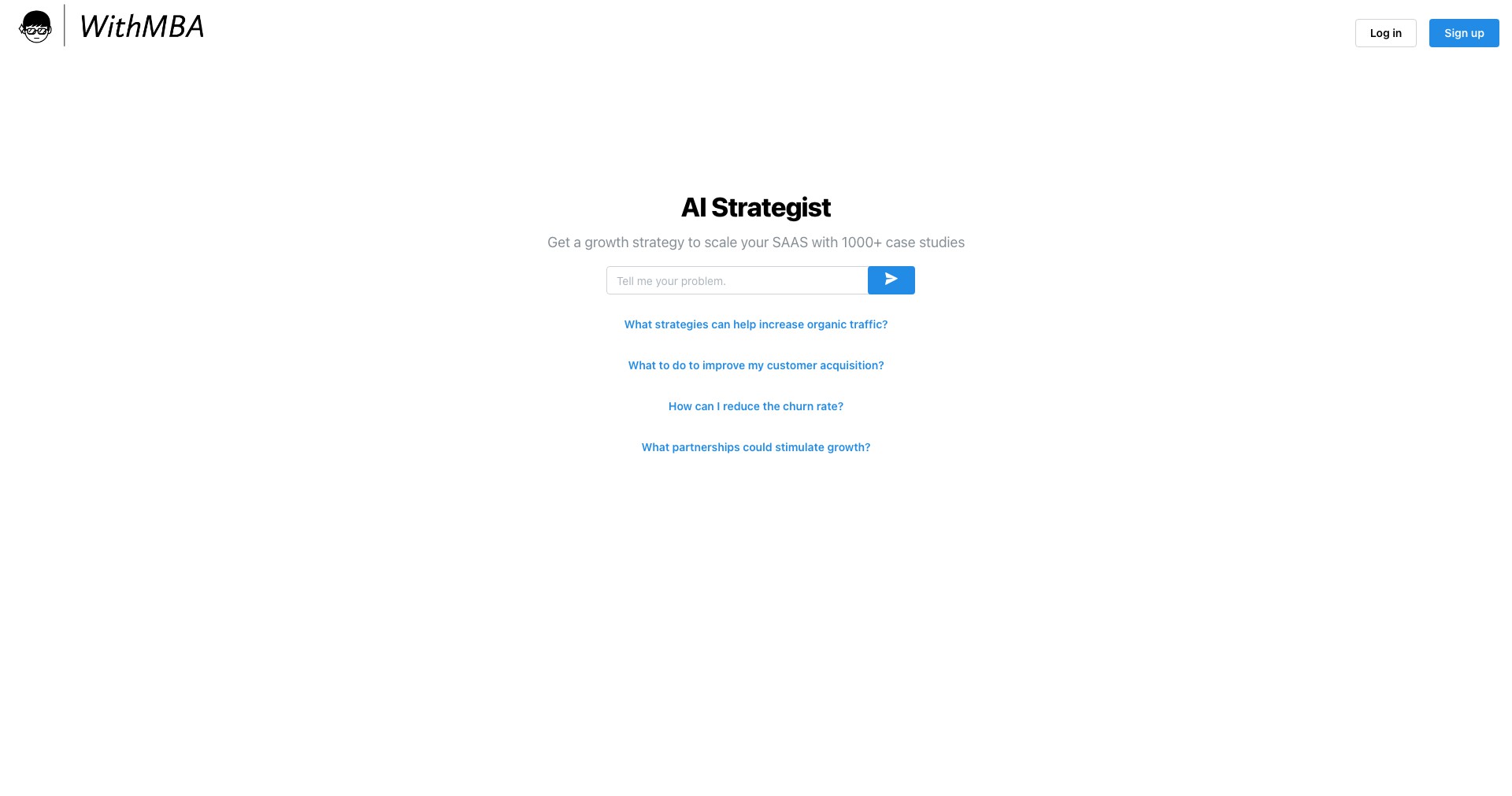 WithMBA Screenshot
