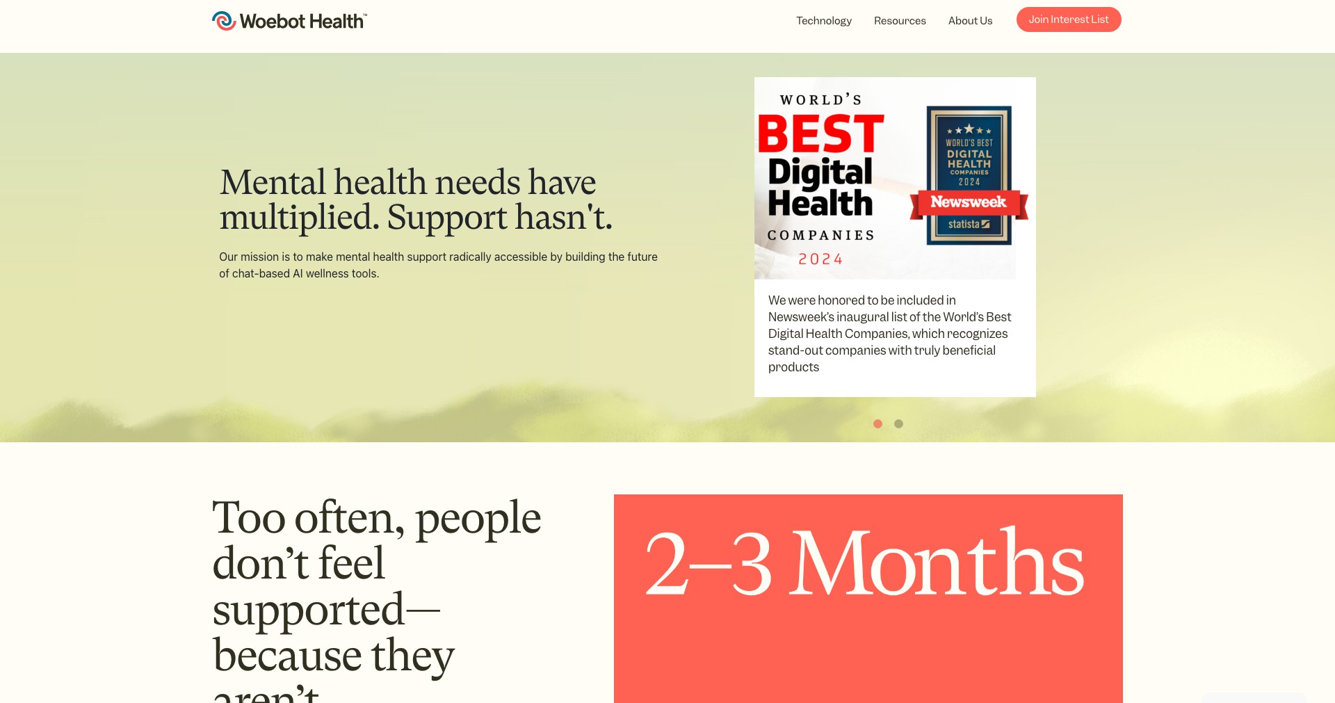 Woebot Health Screenshot