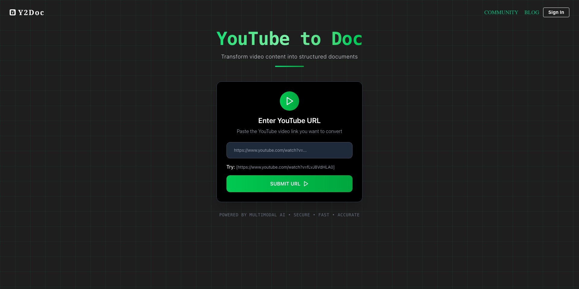 Y2Doc Screenshot