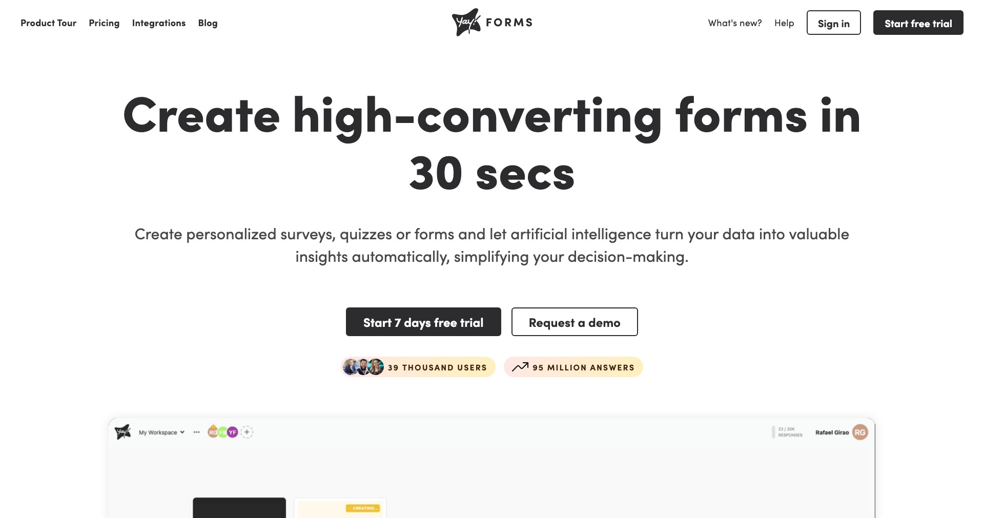 Yay! Forms Screenshot