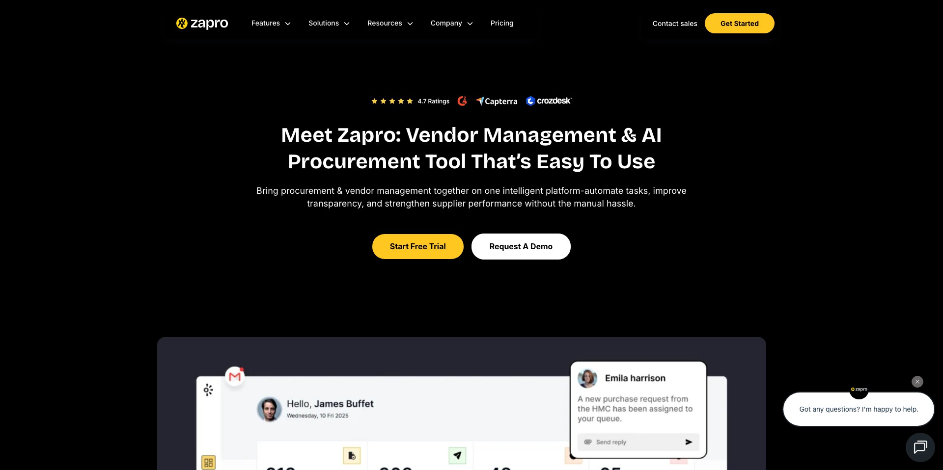 ZAPRO Screenshot