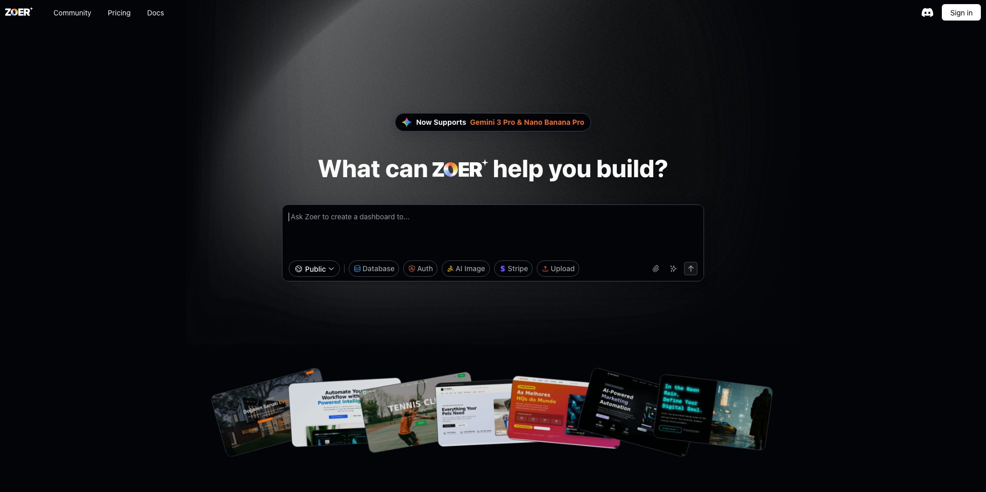 Zoer Screenshot
