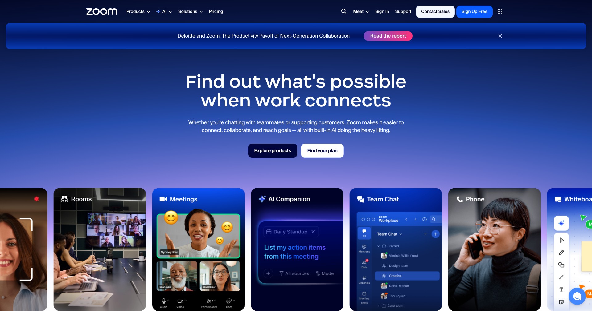 Zoom IQ Screenshot
