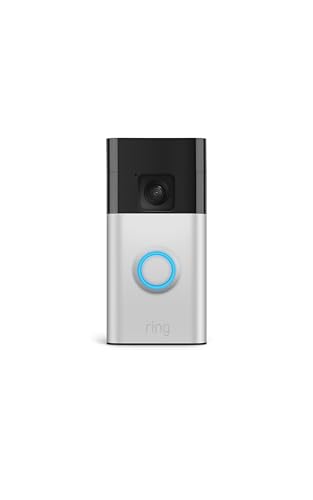 Large image for amazon product "Ring Battery Doorbell (Satin Nickel)"