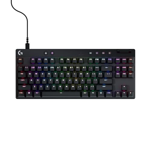 Large image for amazon product "Logitech G PRO X TKL RAPID Hall Effect Keyboard"